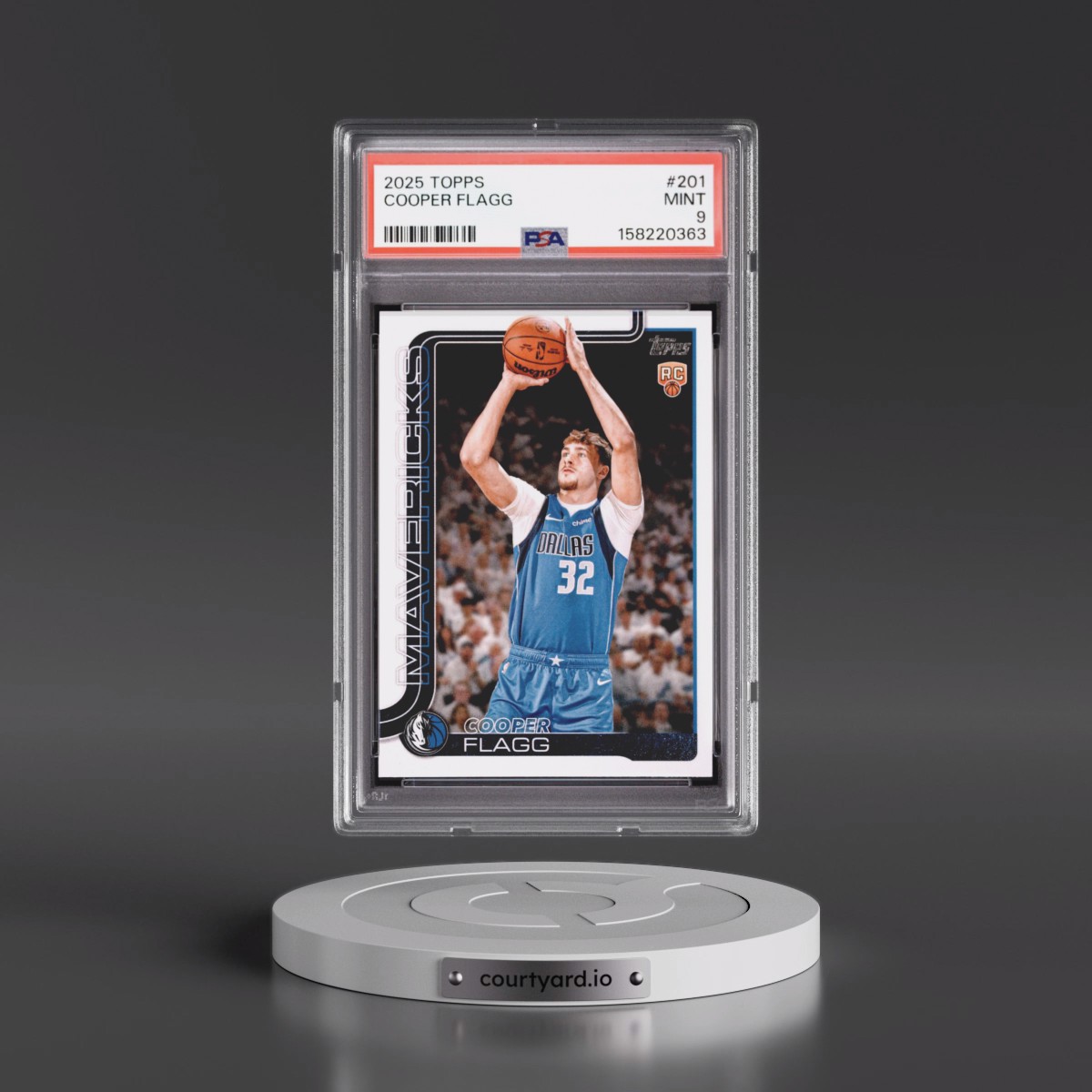2025 Topps #201 Cooper Flagg (PSA 9 MINT)