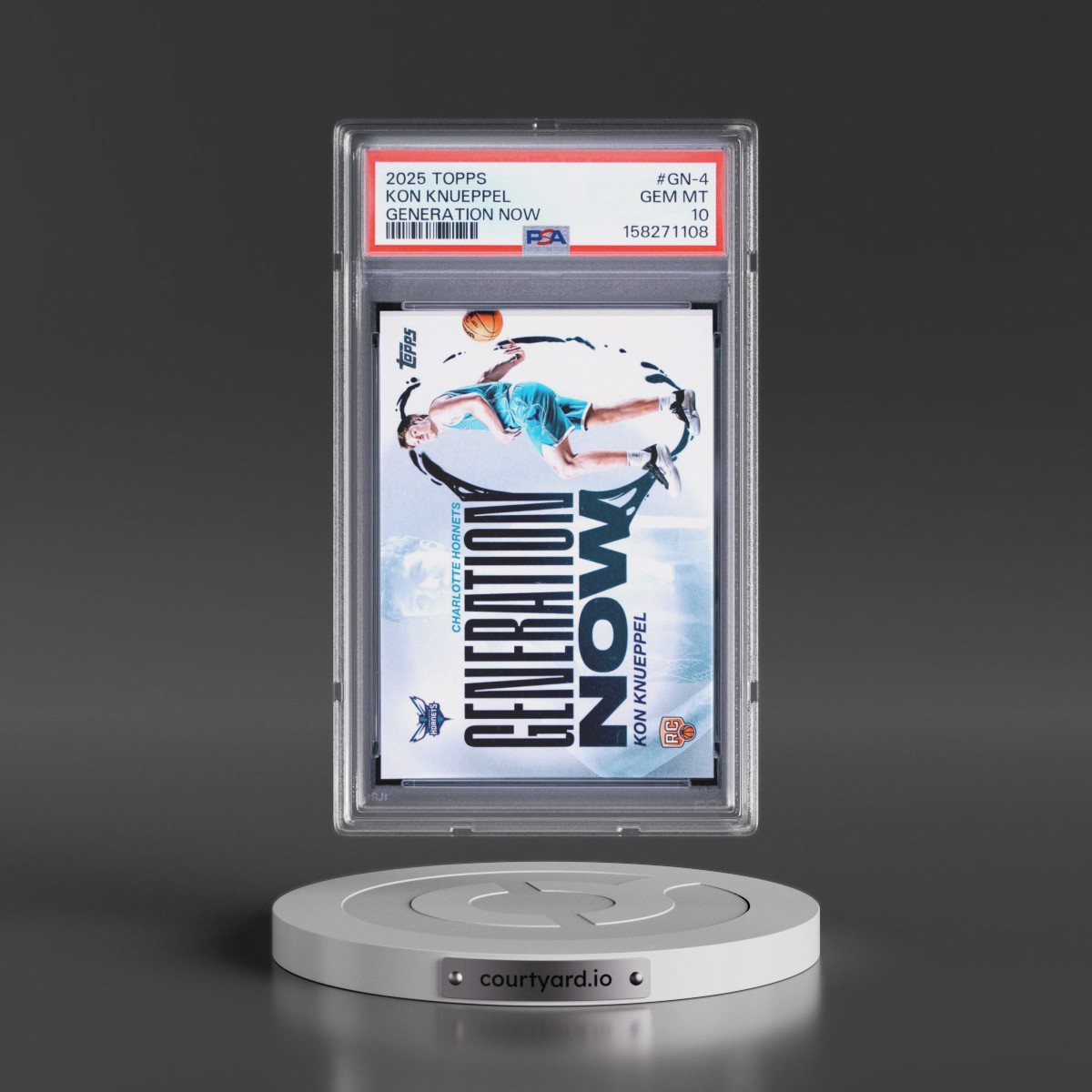 2025 Topps Generation Now #GN-4 Kon Knueppel (PSA 10 GEM MINT)