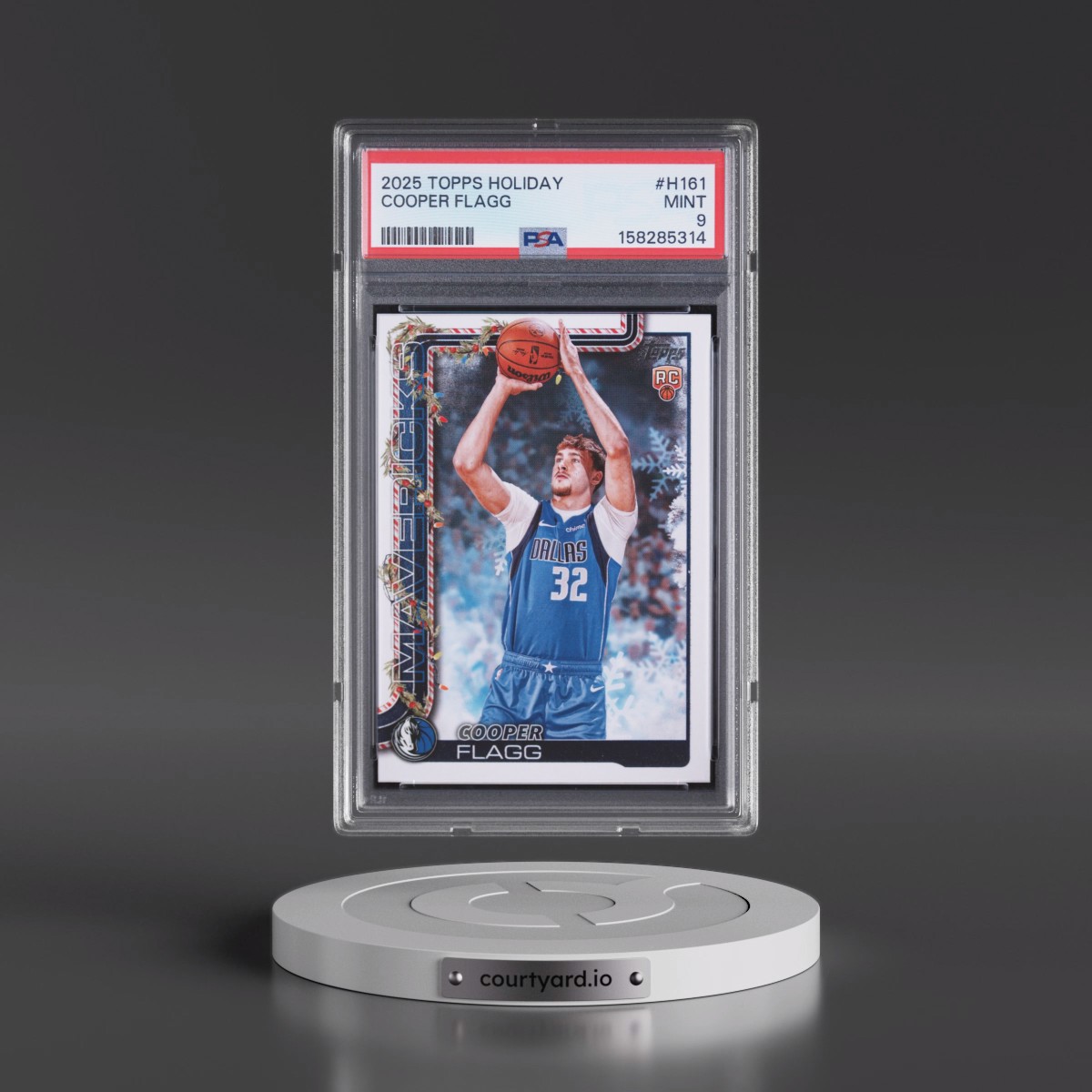 2025 Topps Holiday #H161 Cooper Flagg (PSA 9 MINT)