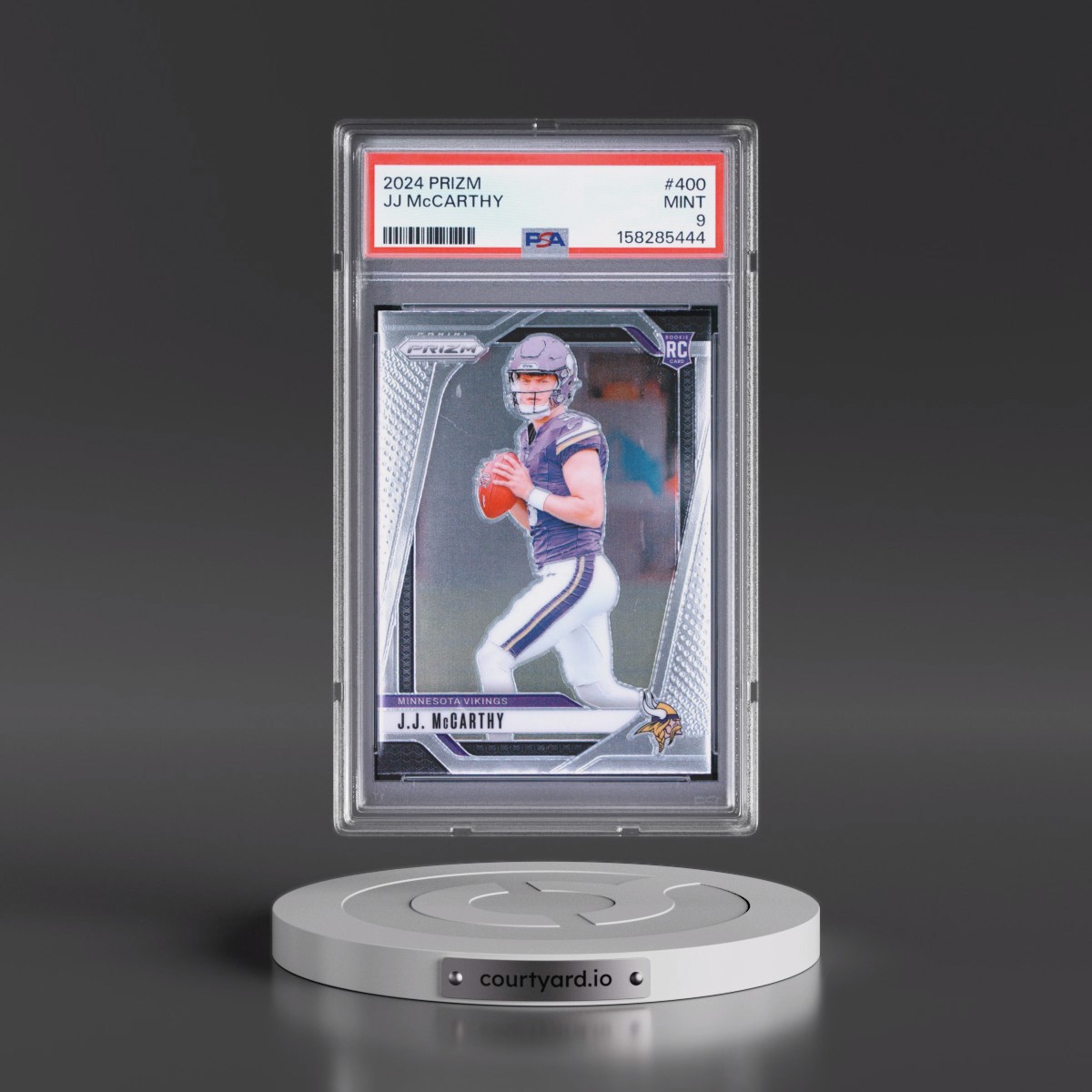 2024 Panini Prizm #400 JJ McCarthy (PSA 9 MINT)