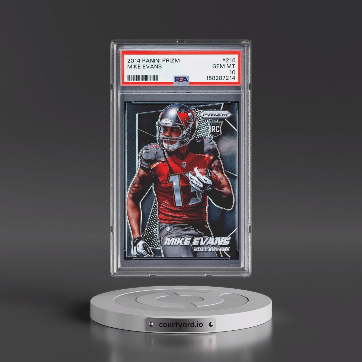 2014 Panini Prizm Mike Evans #216 PSA 10
