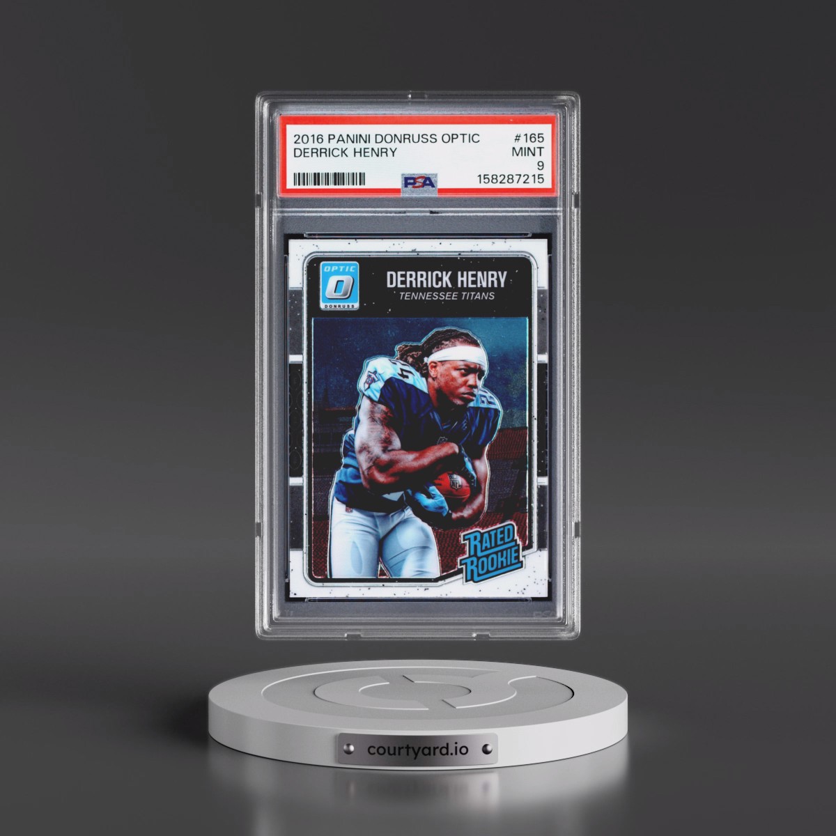 2016 Panini Donruss Optic Derrick Henry #165 PSA 9