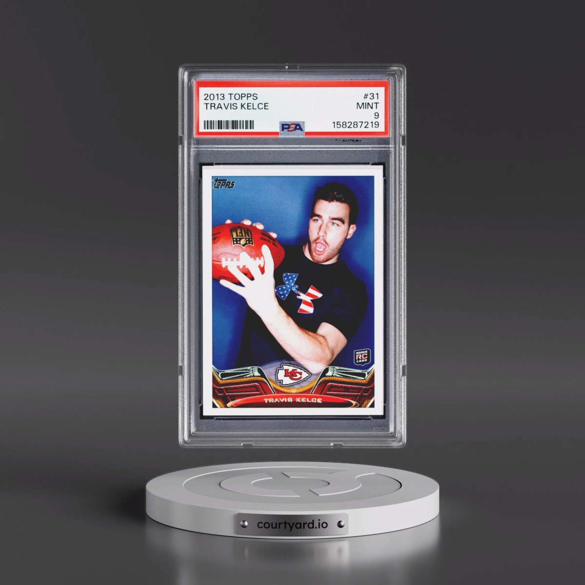 2013 Topps Travis Kelce #31 PSA 9