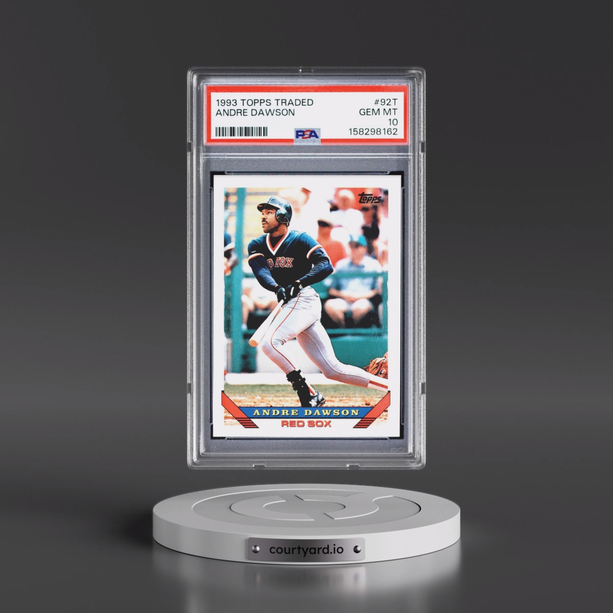 1993 Topps Traded #92T Andre Dawson (PSA 10 GEM MINT)