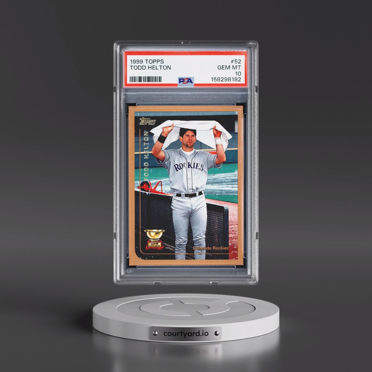 1999 Topps #52 Todd Helton (PSA 10 GEM MINT)