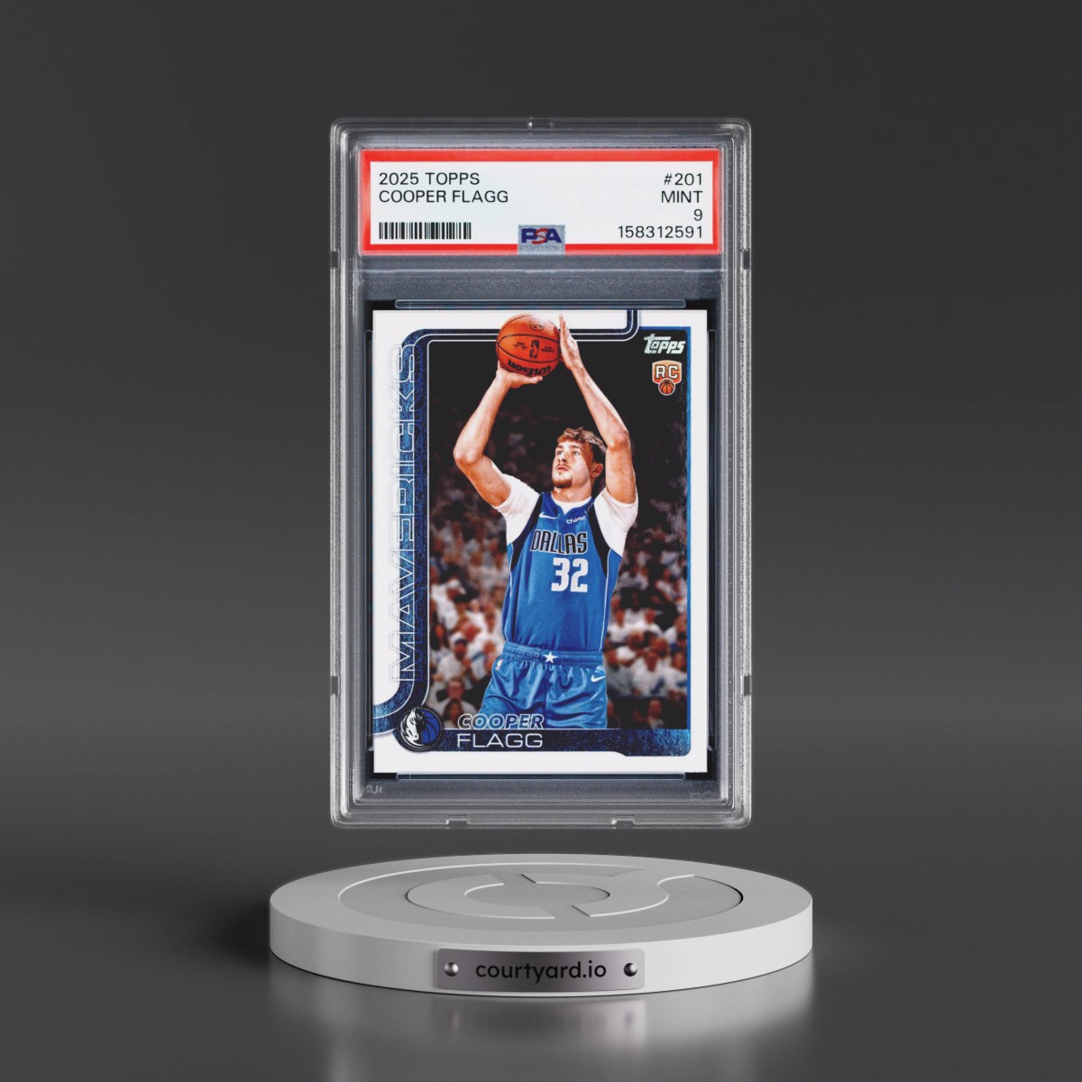 2025 Topps #201 Cooper Flagg (PSA 9 MINT)