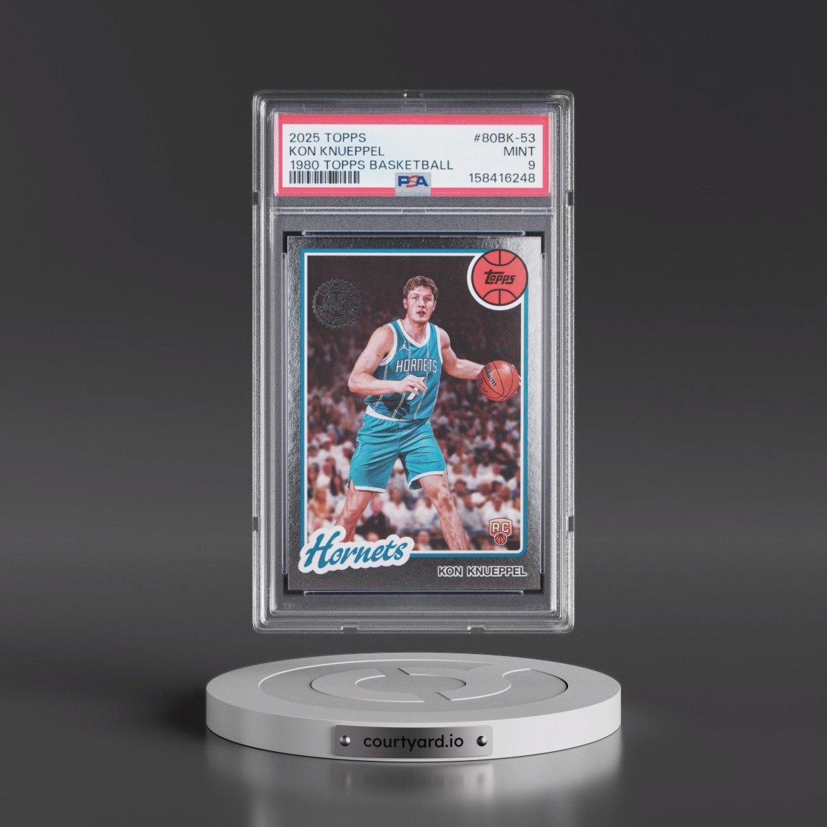 2025 Topps 1980-81 Topps Basketball #80BK-53 Kon Knueppel (PSA 9 MINT)