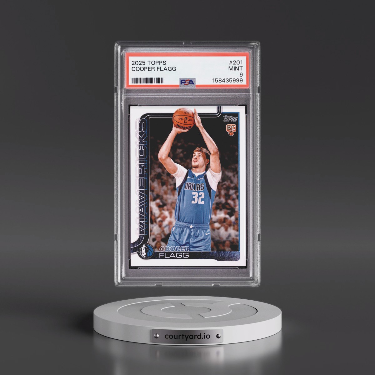 2025 Topps #201 Cooper Flagg (PSA 9 MINT)