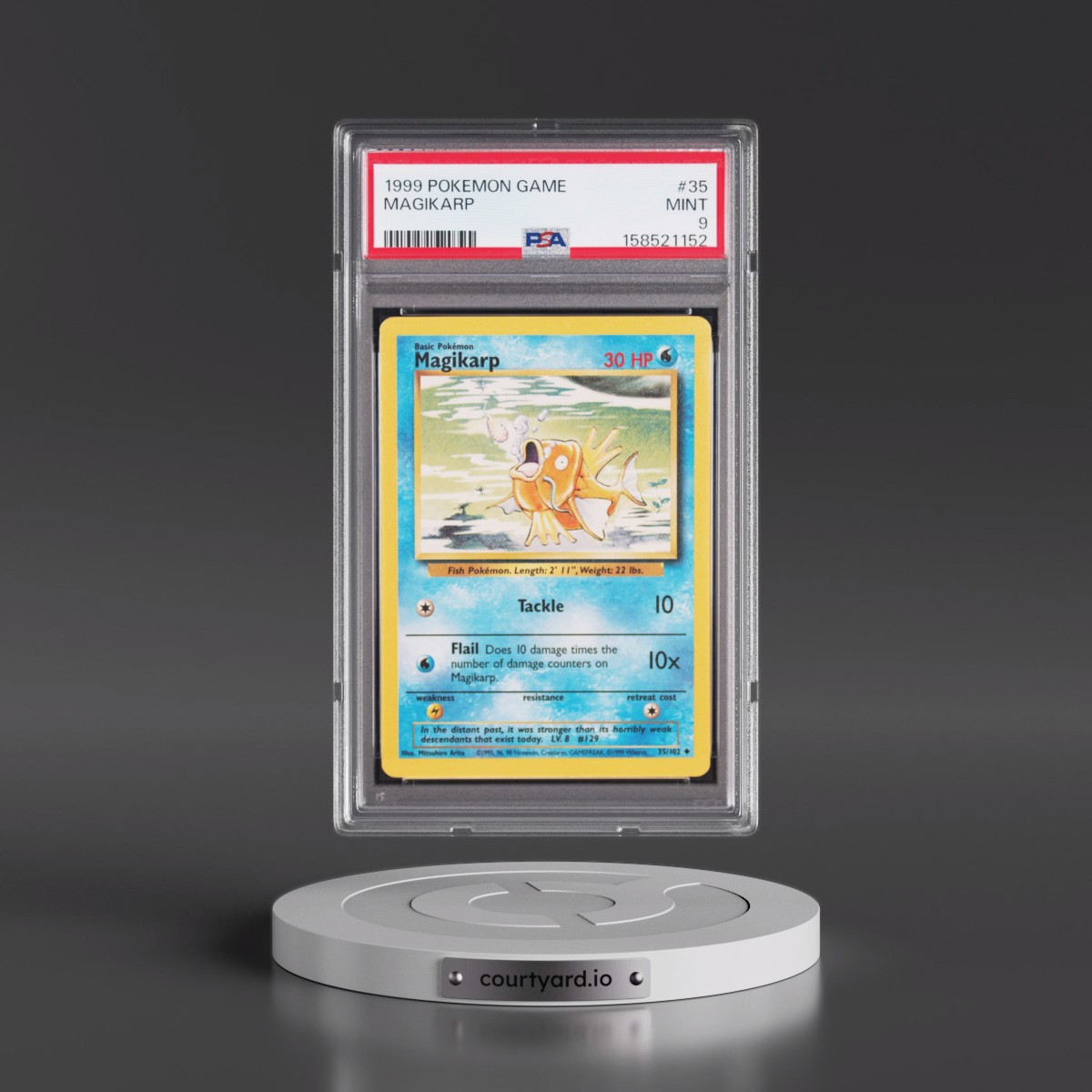 1999 Pokémon Game #35 Magikarp (PSA 9 MINT)
