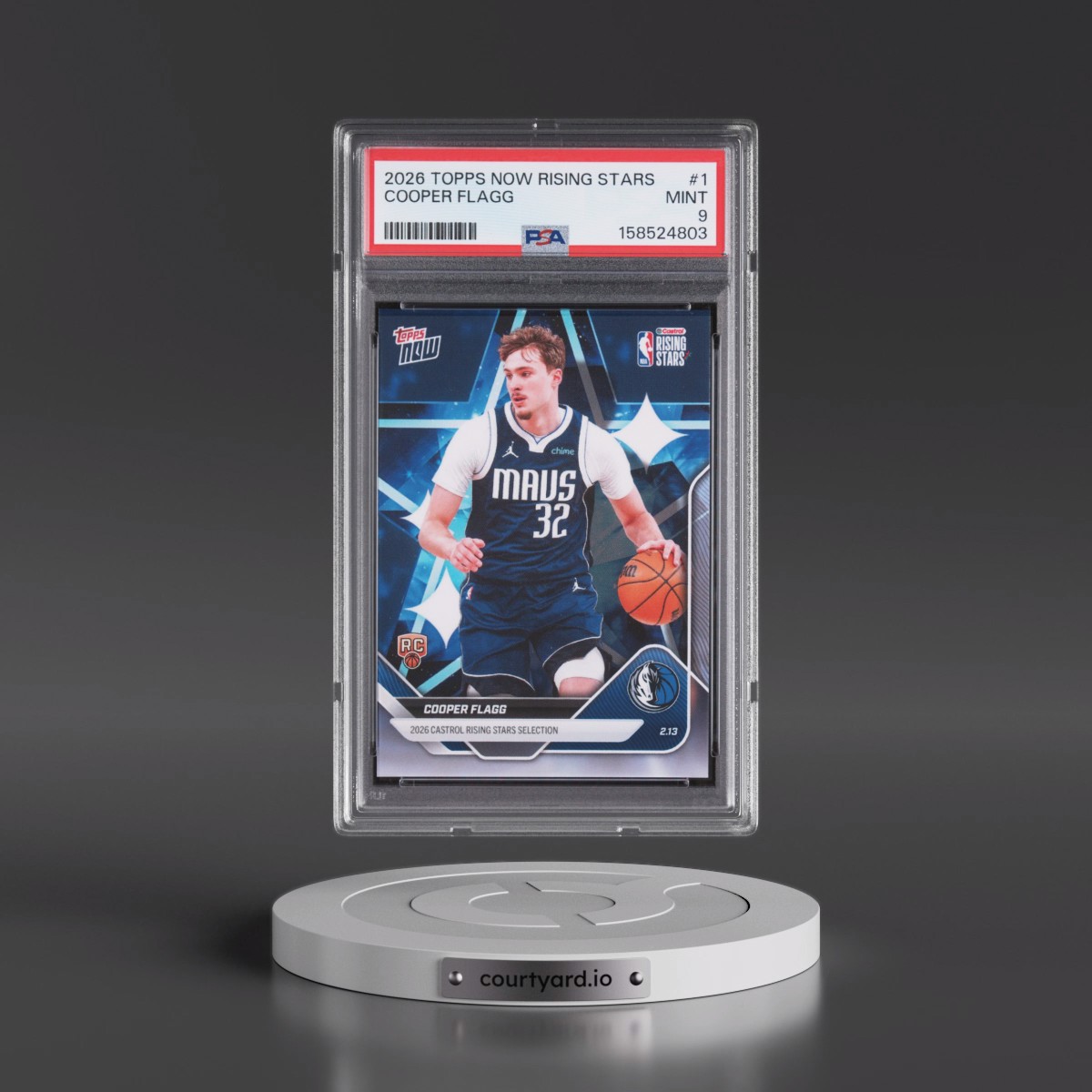 2026 Topps Now Rising Stars #1 Cooper Flagg (PSA 9 MINT)