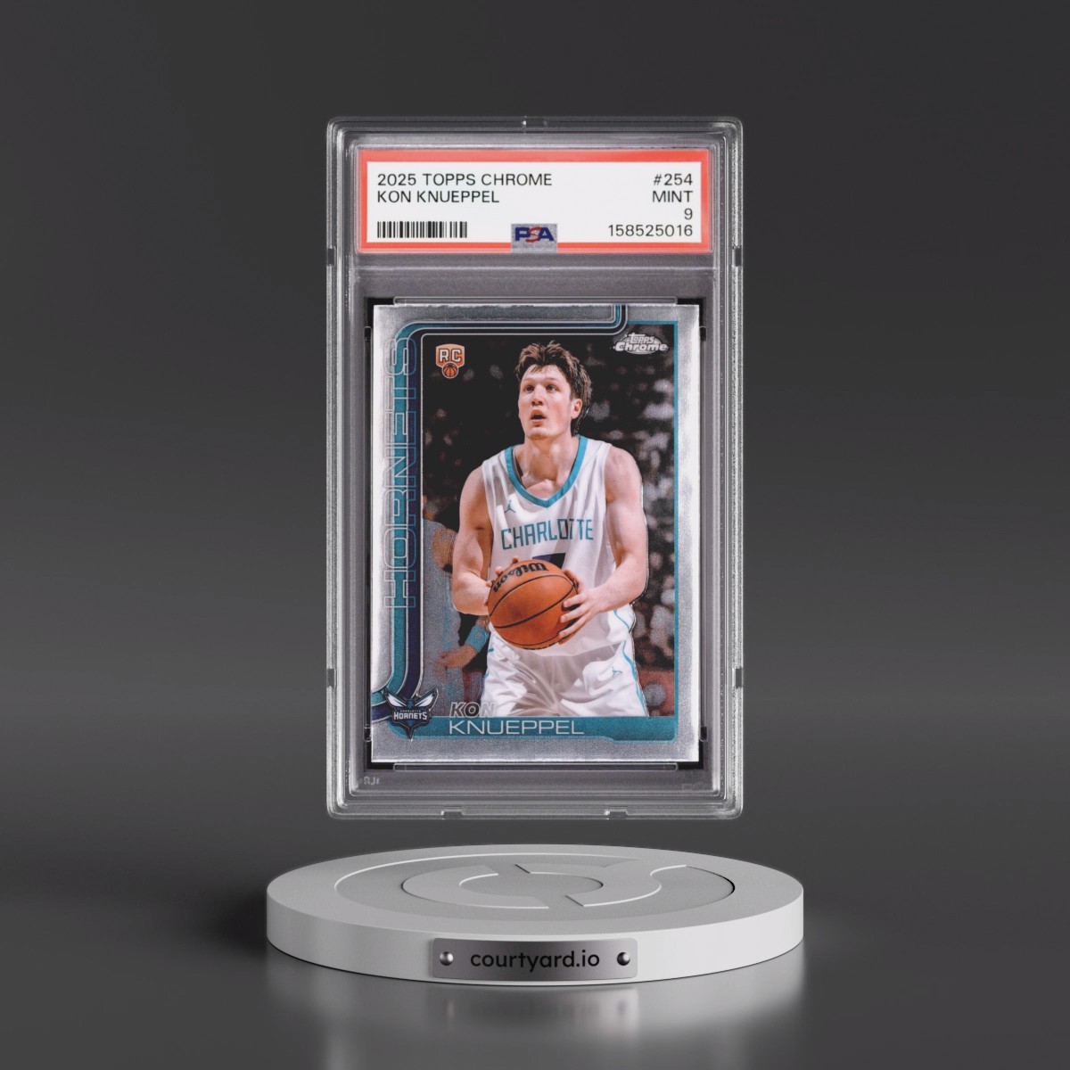 2025 Topps Chrome #254 Kon Knueppel (PSA 9 MINT)