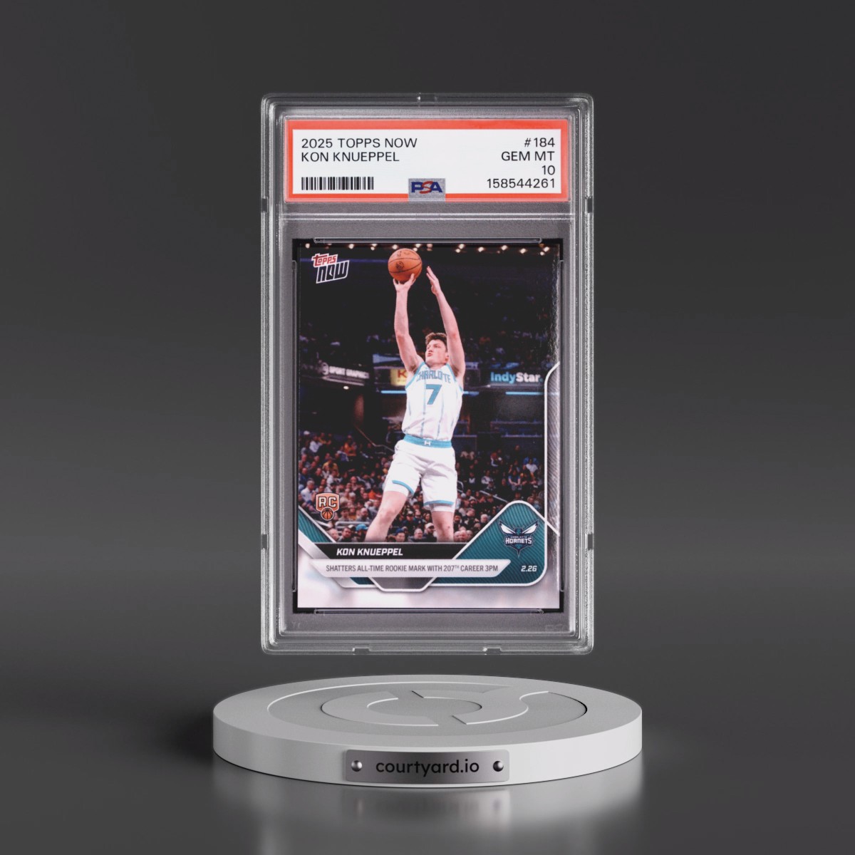 2025 Topps Now #184 Kon Knueppel (PSA 10 GEM MINT)