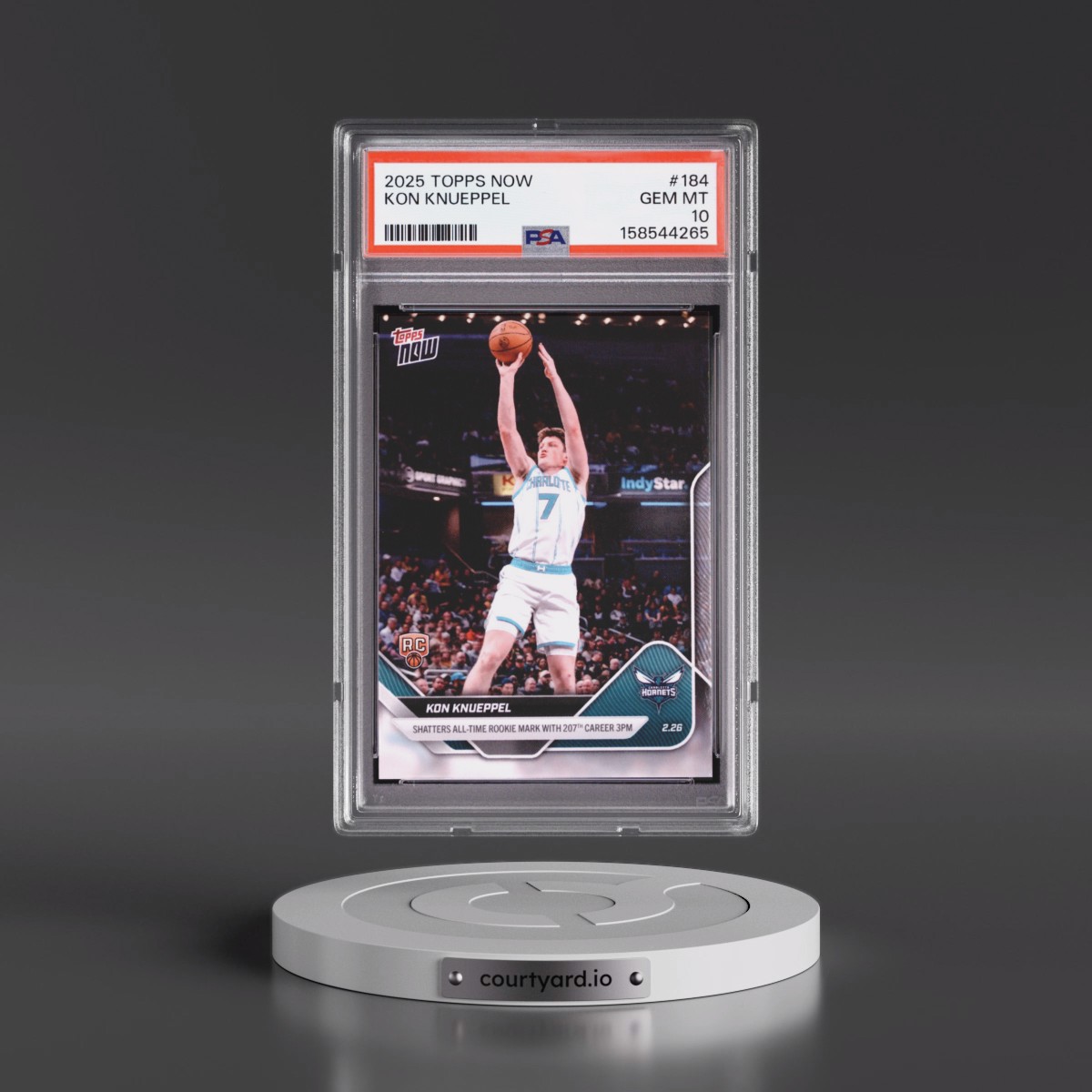 2025 Topps Now #184 Kon Knueppel (PSA 10 GEM MINT)
