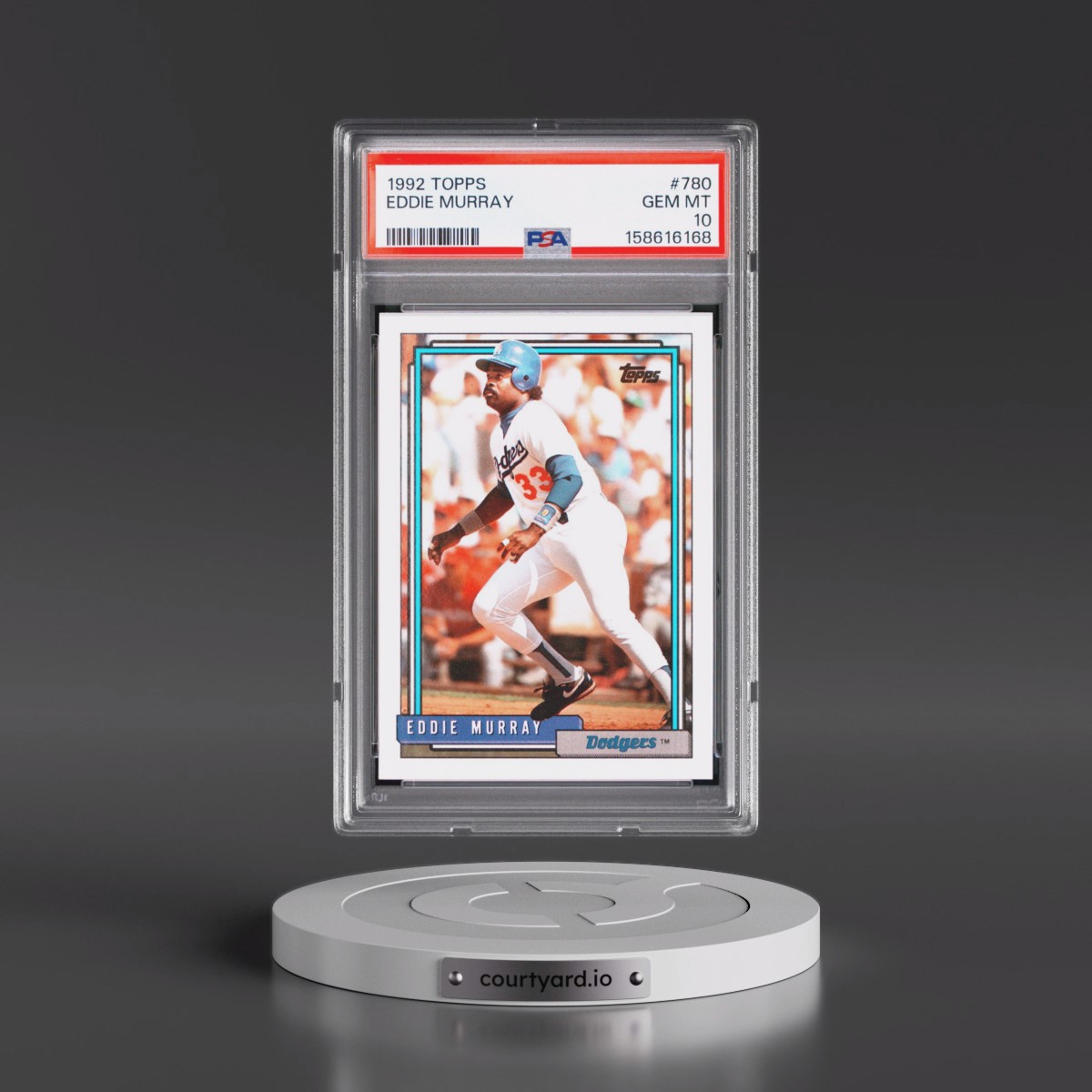 1992 Topps #780 Eddie Murray (PSA 10 GEM MINT)