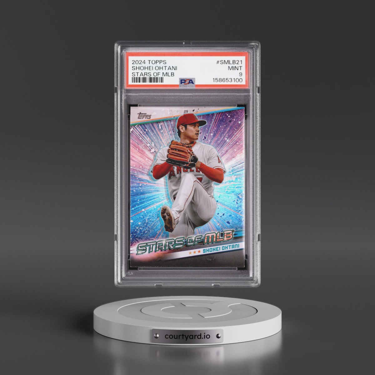 2024 Topps Stars of MLB #SMLB21 Shohei Ohtani (PSA 9 MINT)