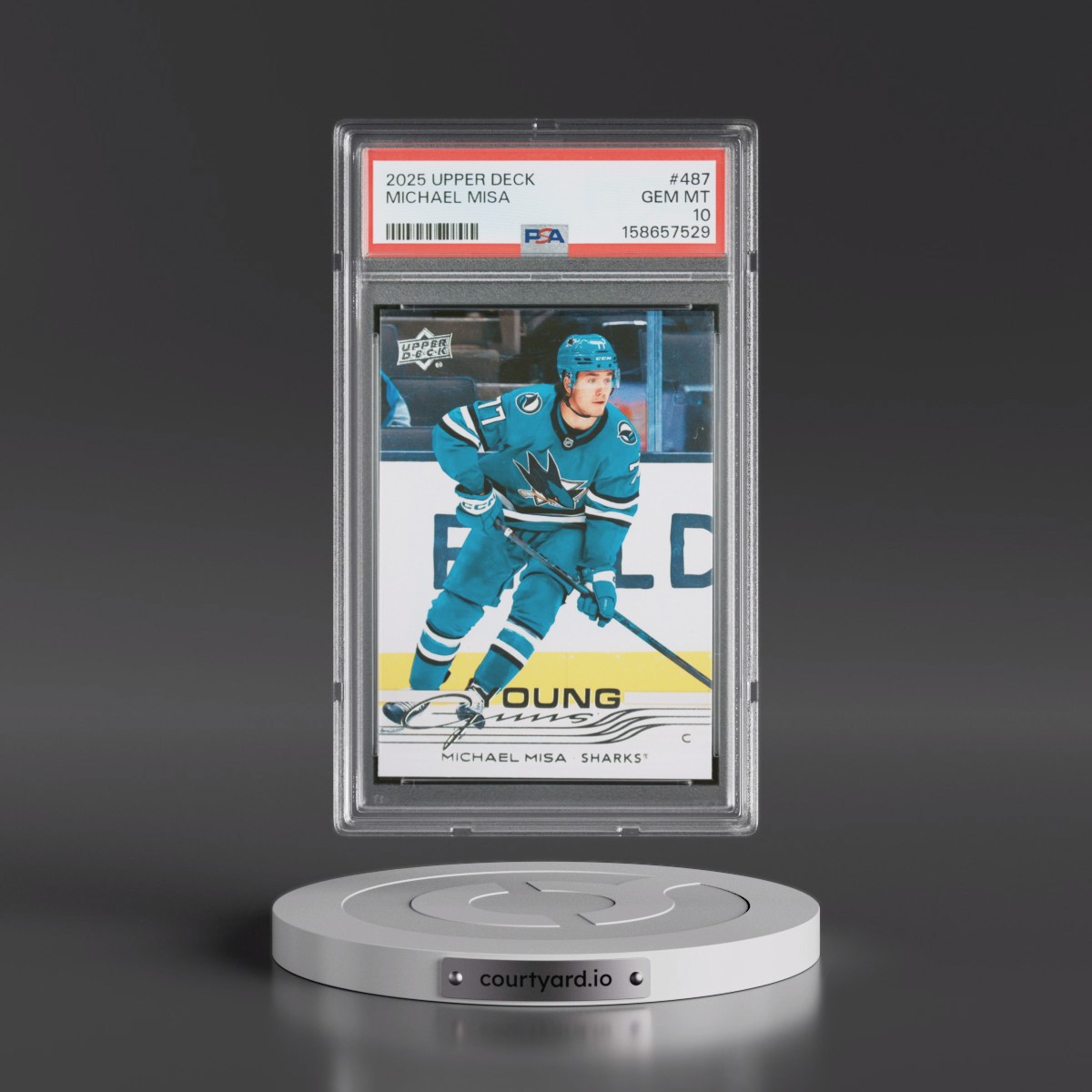 2025 Upper Deck #487 Michael Misa (PSA 10 GEM MINT)