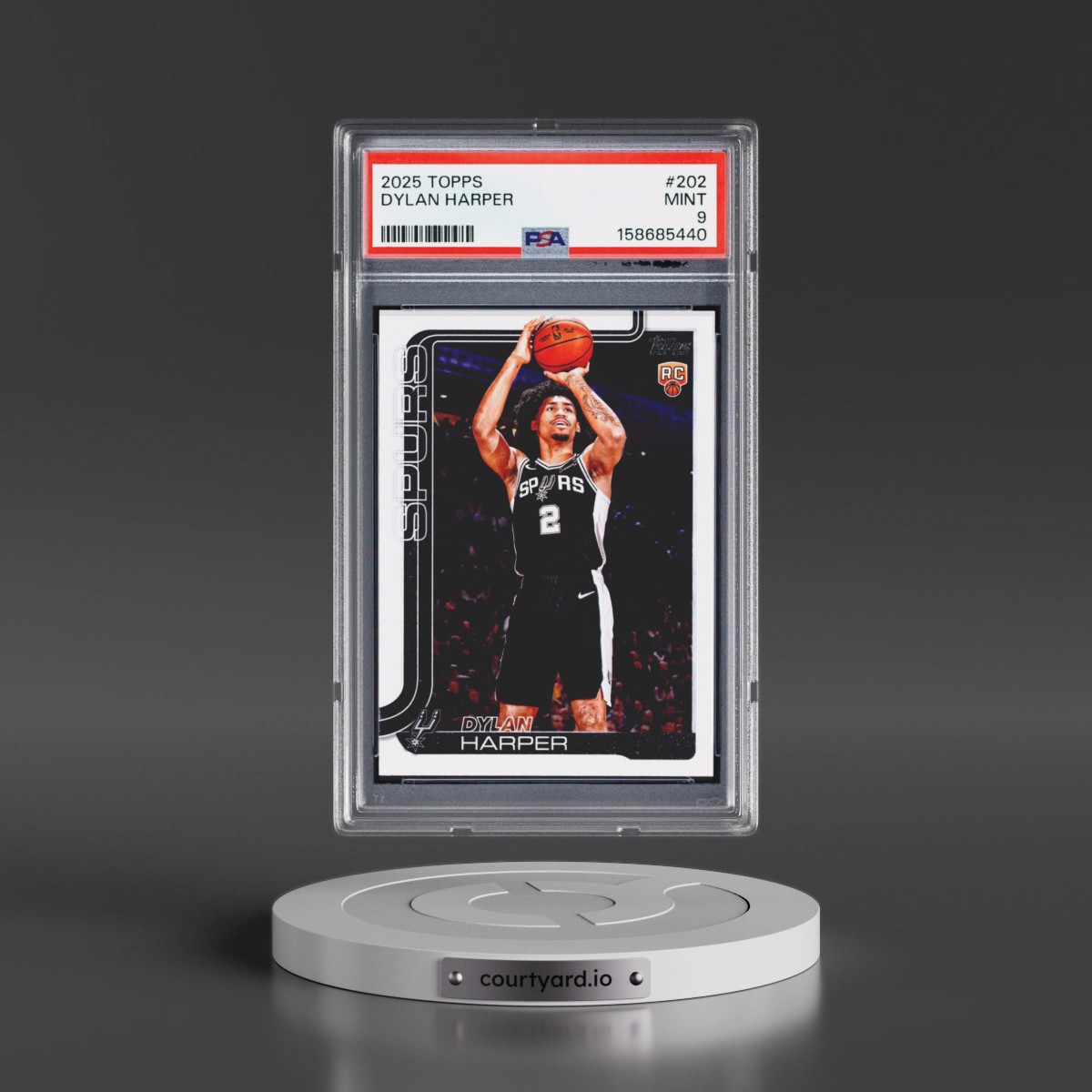 2025 Topps Dylan Harper #202 PSA 9