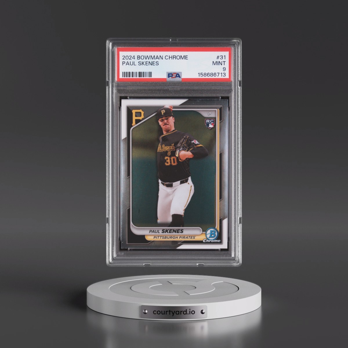 2024 Bowman Chrome #31 Paul Skenes (PSA 9 MINT)