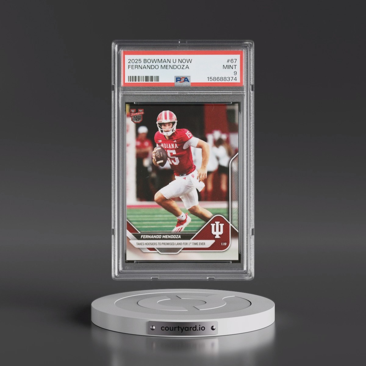 2025 Bowman U Now #67 Fernando Mendoza (PSA 9 MINT)