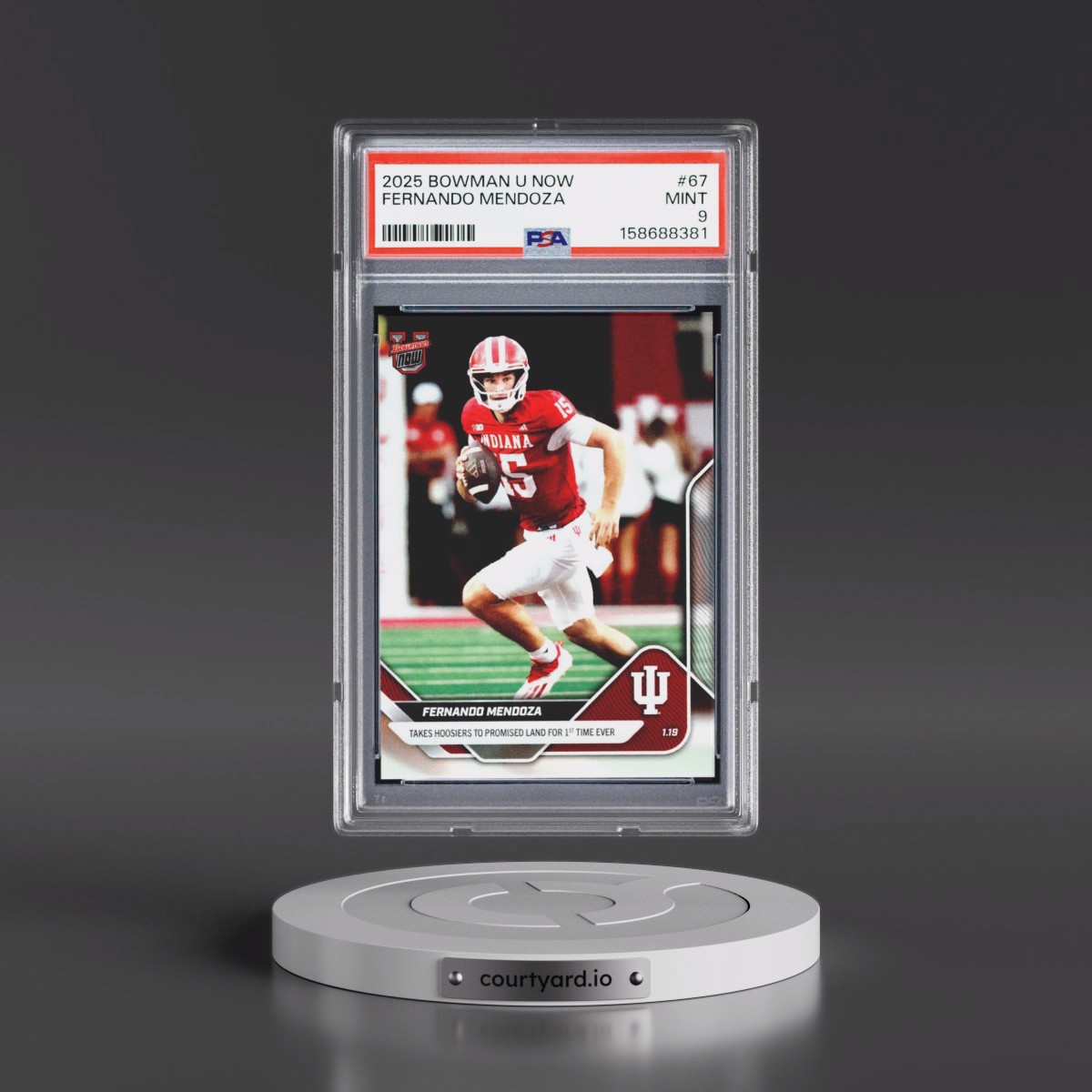 2025 Bowman U Now #67 Fernando Mendoza (PSA 9 MINT)