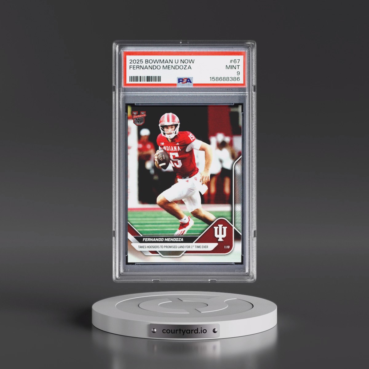 2025 Bowman U Now #67 Fernando Mendoza (PSA 9 MINT)