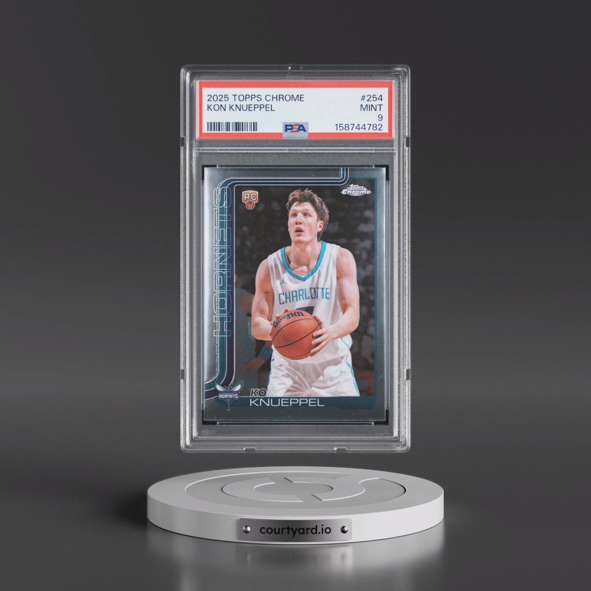 2025 Topps Chrome #254 Kon Knueppel (PSA 9 MINT)