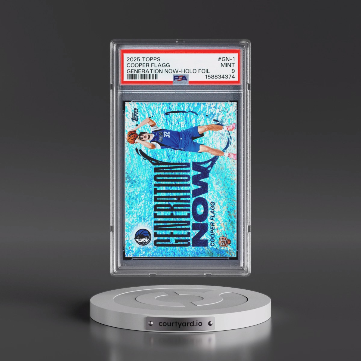 2025 Topps Generation Now #GN-1 Cooper Flagg - Holo Foil (PSA 9 MINT)