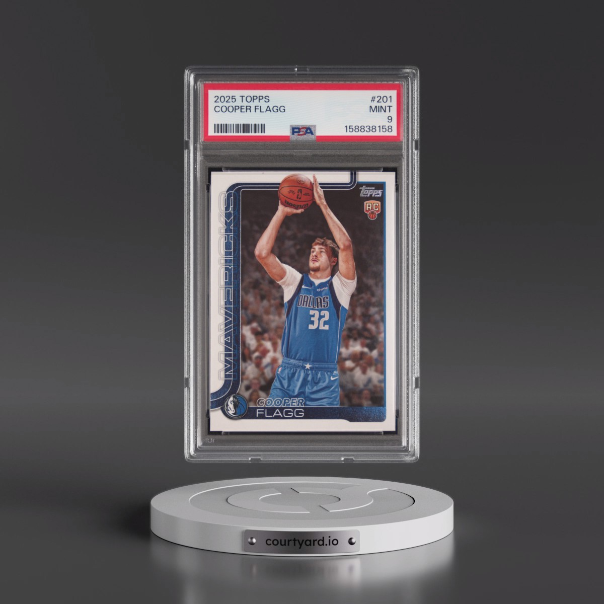 2025 Topps #201 Cooper Flagg (PSA 9 MINT)