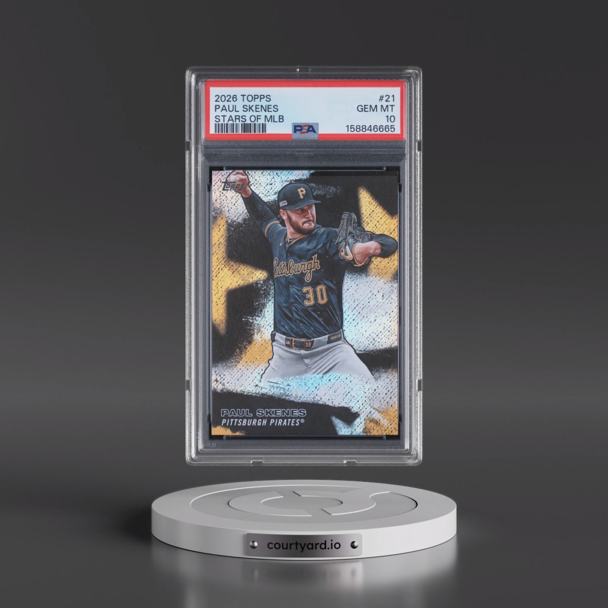 2026 Topps Stars of MLB Paul Skenes #21 PSA 10