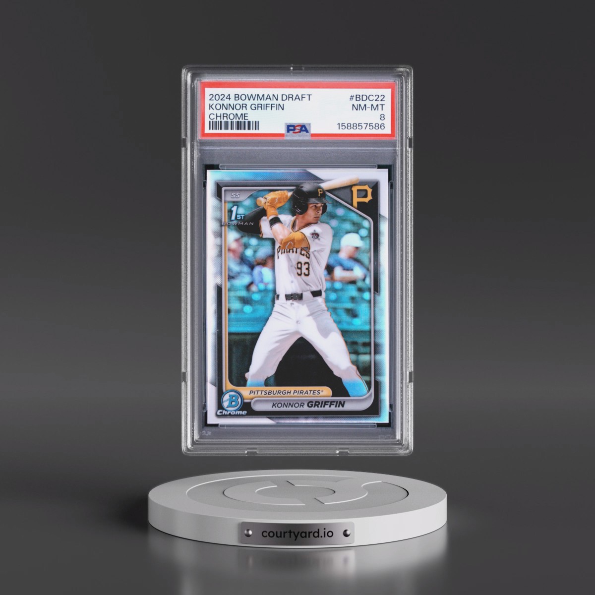 2024 Bowman Draft Konnor Griffin - Chrome #BDC22 PSA 8