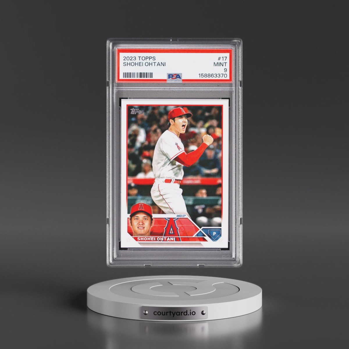 2023 Topps #17 Shohei Ohtani (PSA 9 MINT)