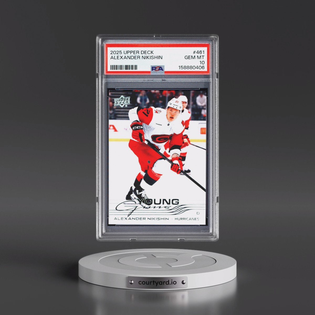 2025 Upper Deck #461 Alexander Nikishin (PSA 10 GEM MINT)