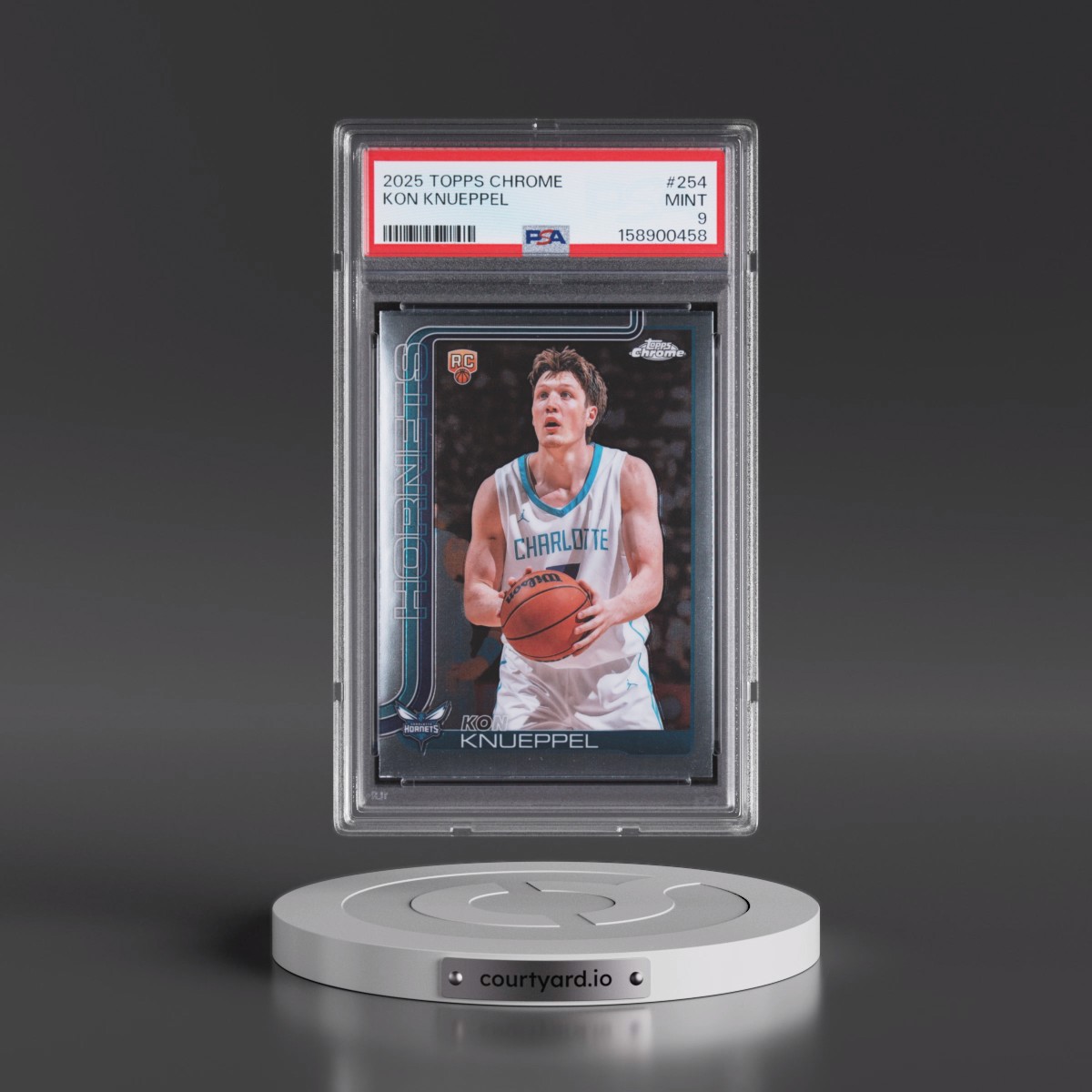 2025 Topps Chrome #254 Kon Knueppel (PSA 9 MINT)