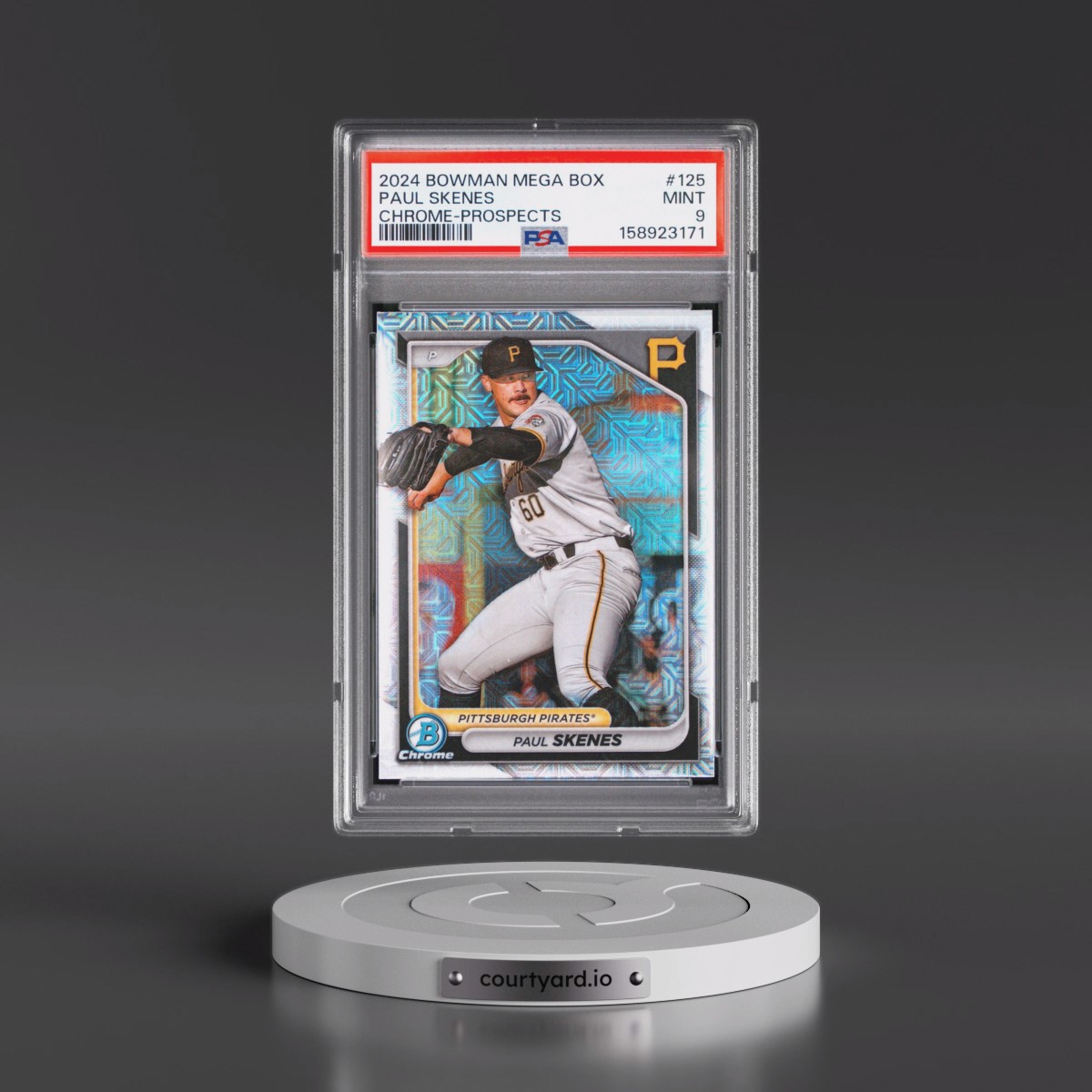 2024 Bowman Mega Box Chrome Prospects #125 Paul Skenes (PSA 9 MINT)