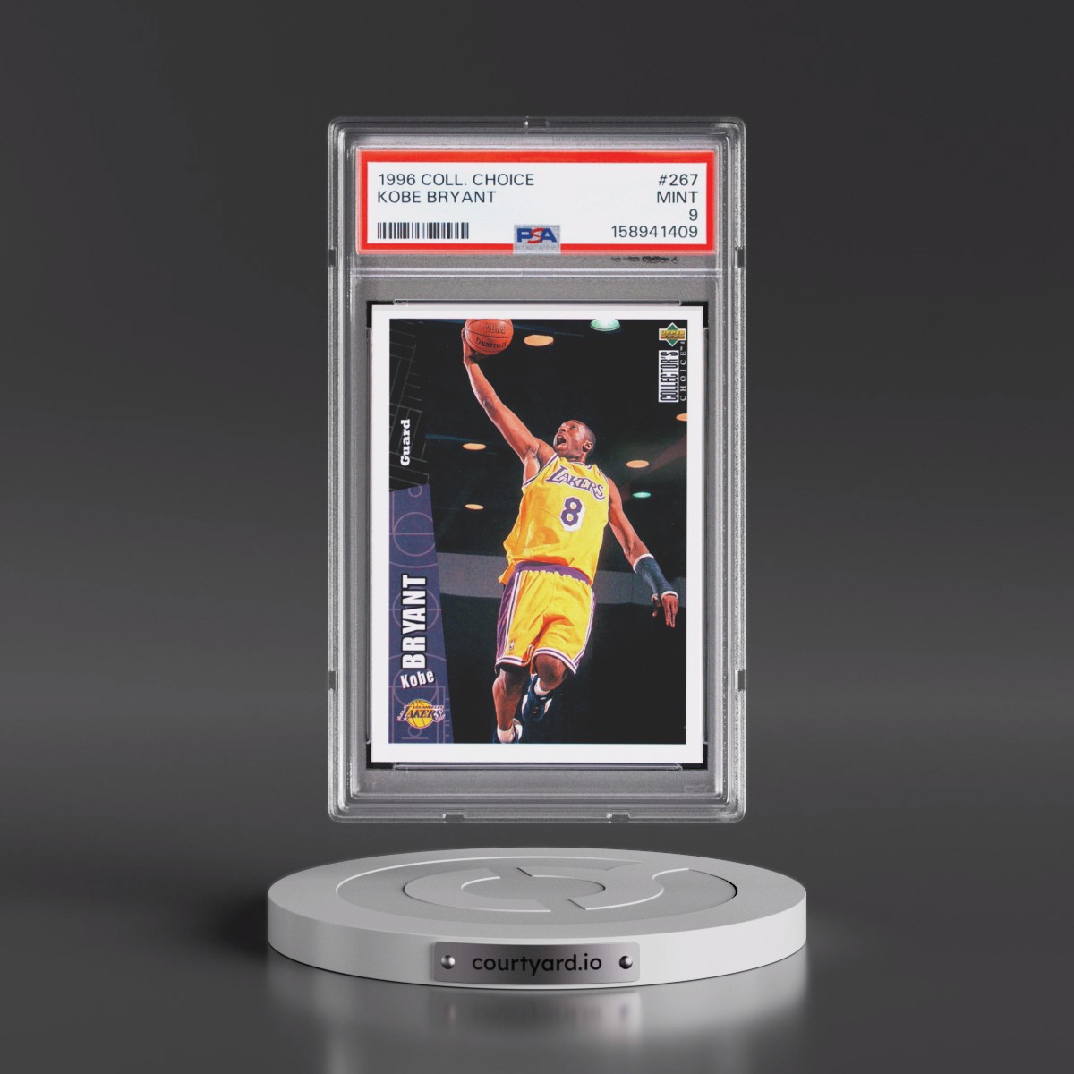 1996 Collector's Choice Kobe Bryant #267 PSA 9