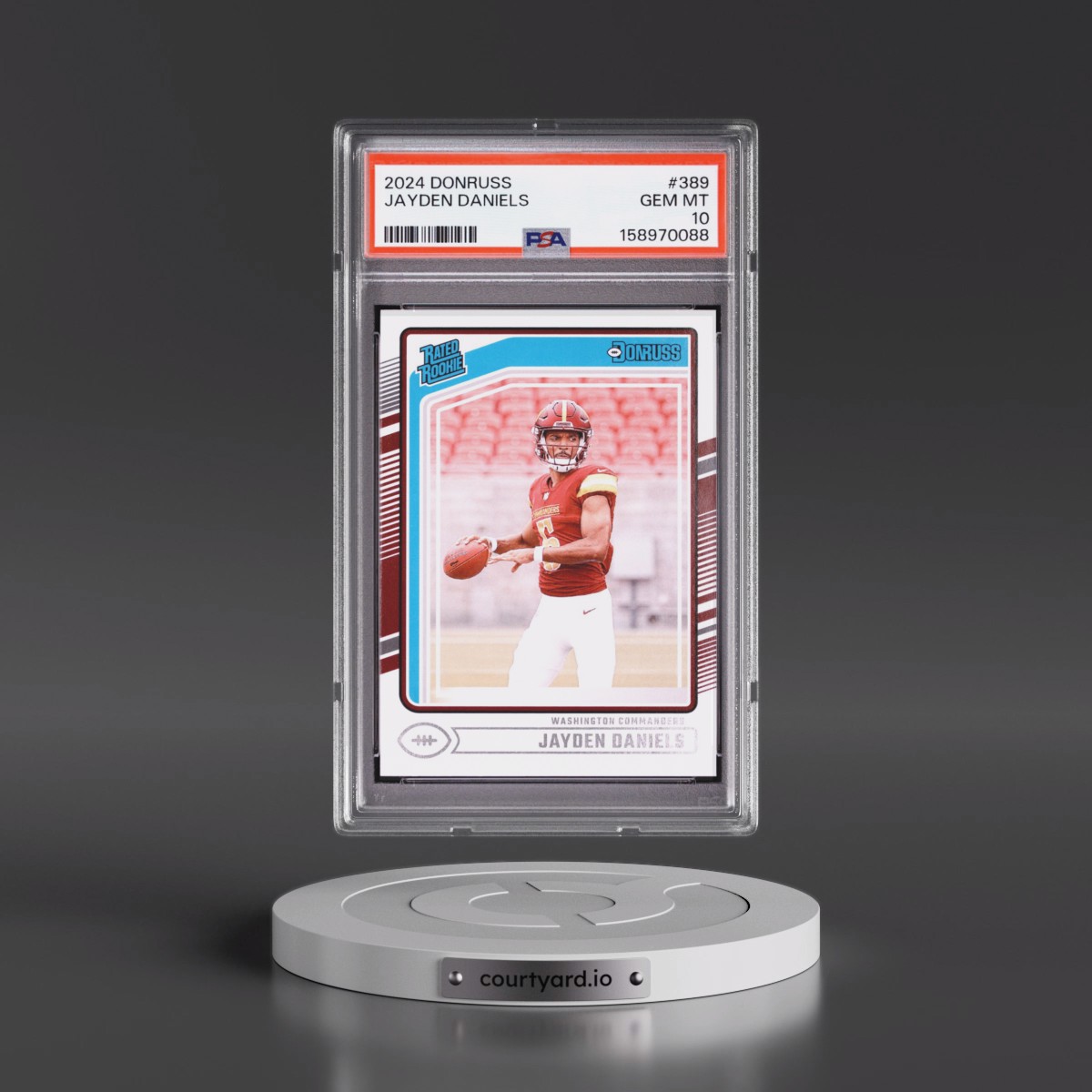 2024 Panini Donruss #389 Jayden Daniels (PSA 10 GEM MINT)