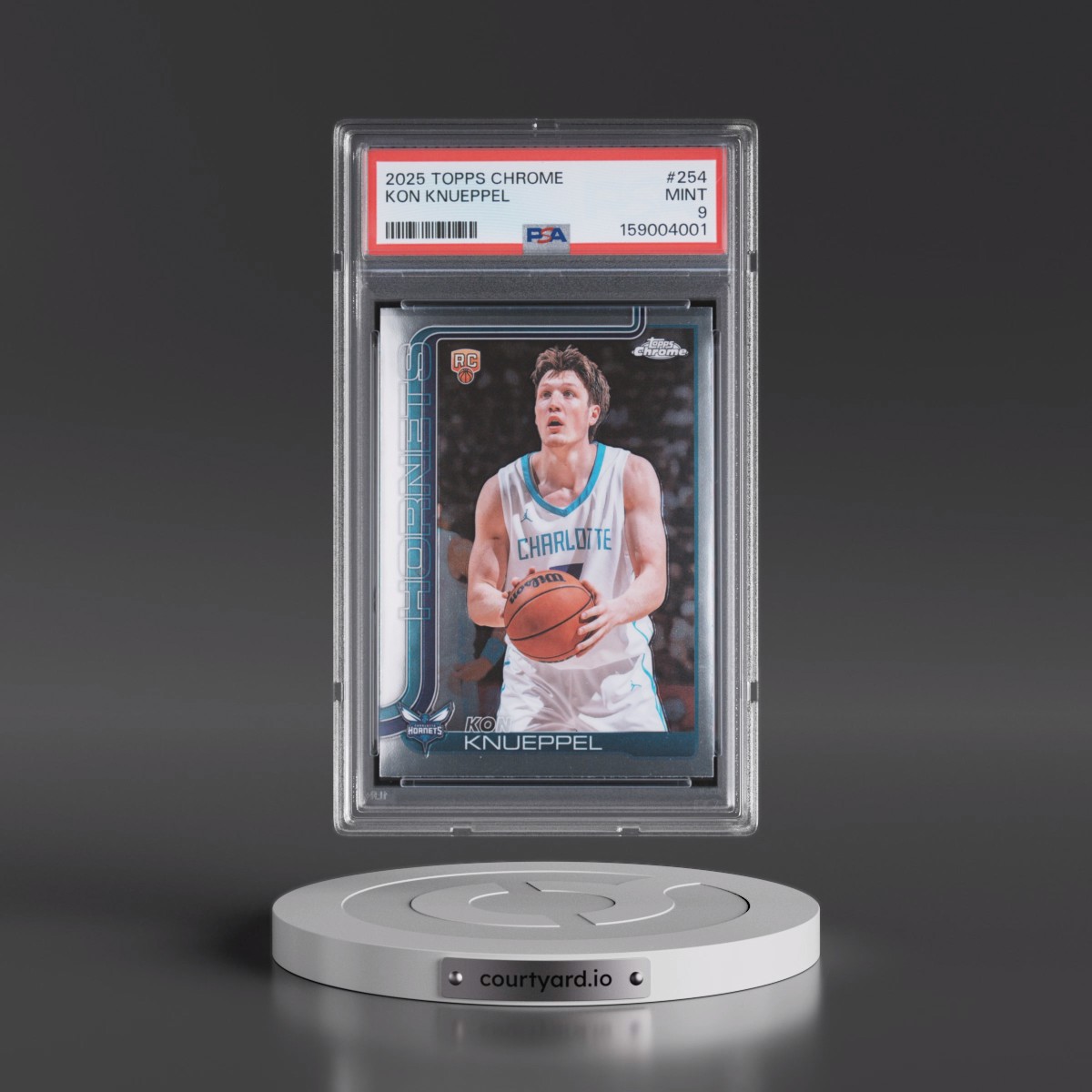 2025 Topps Chrome #254 Kon Knueppel (PSA 9 MINT)