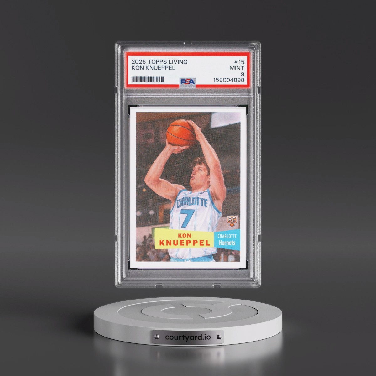 2026 Topps Living #15 Kon Knueppel (PSA 9 MINT)
