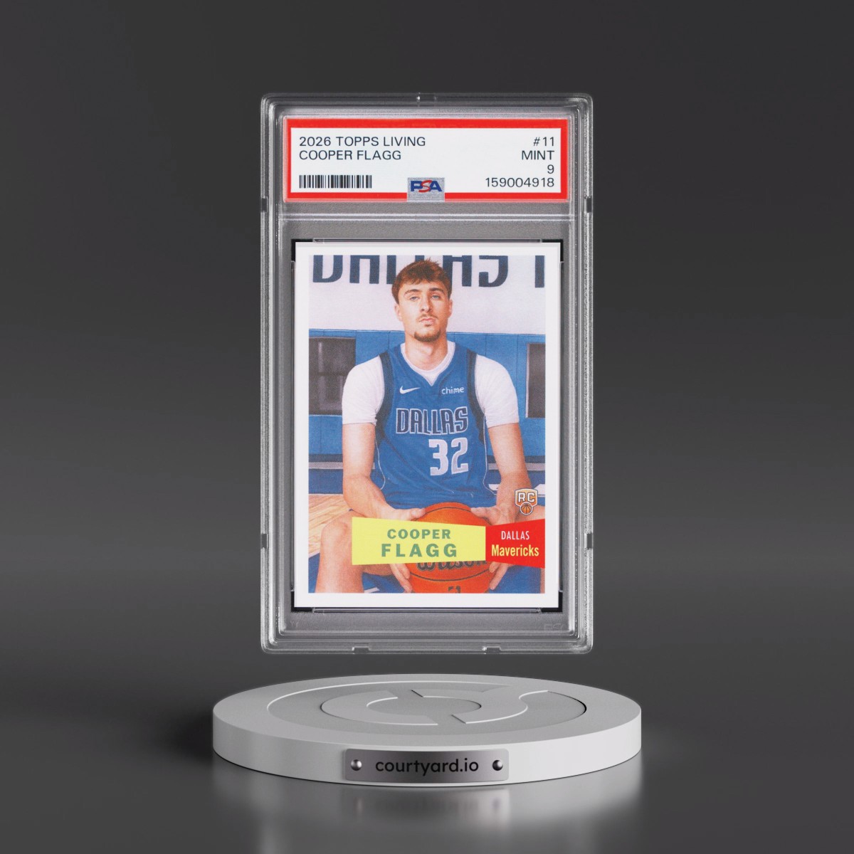 2026 Topps Living #11 Cooper Flagg (PSA 9 MINT)