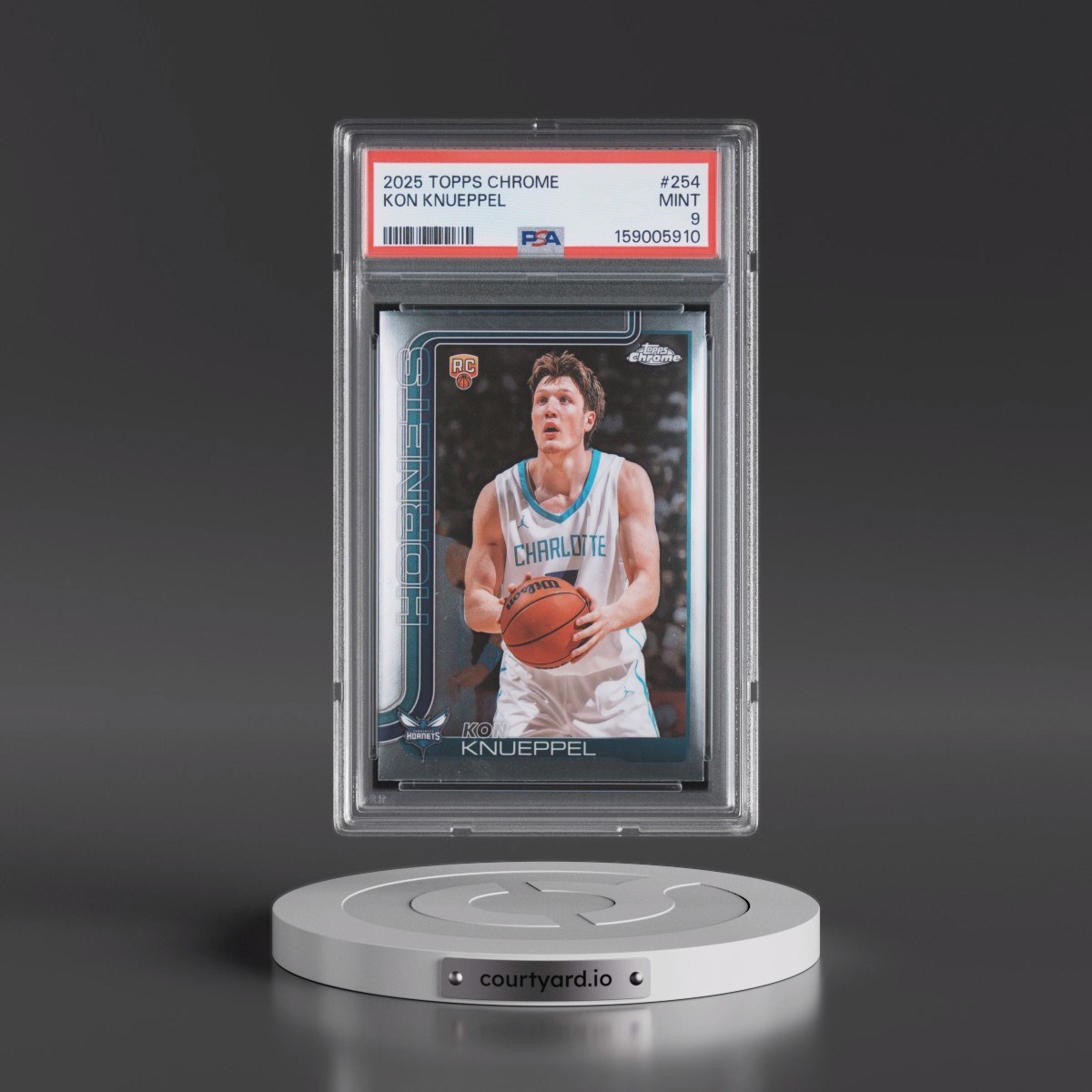 2025 Topps Chrome #254 Kon Knueppel (PSA 9 MINT)