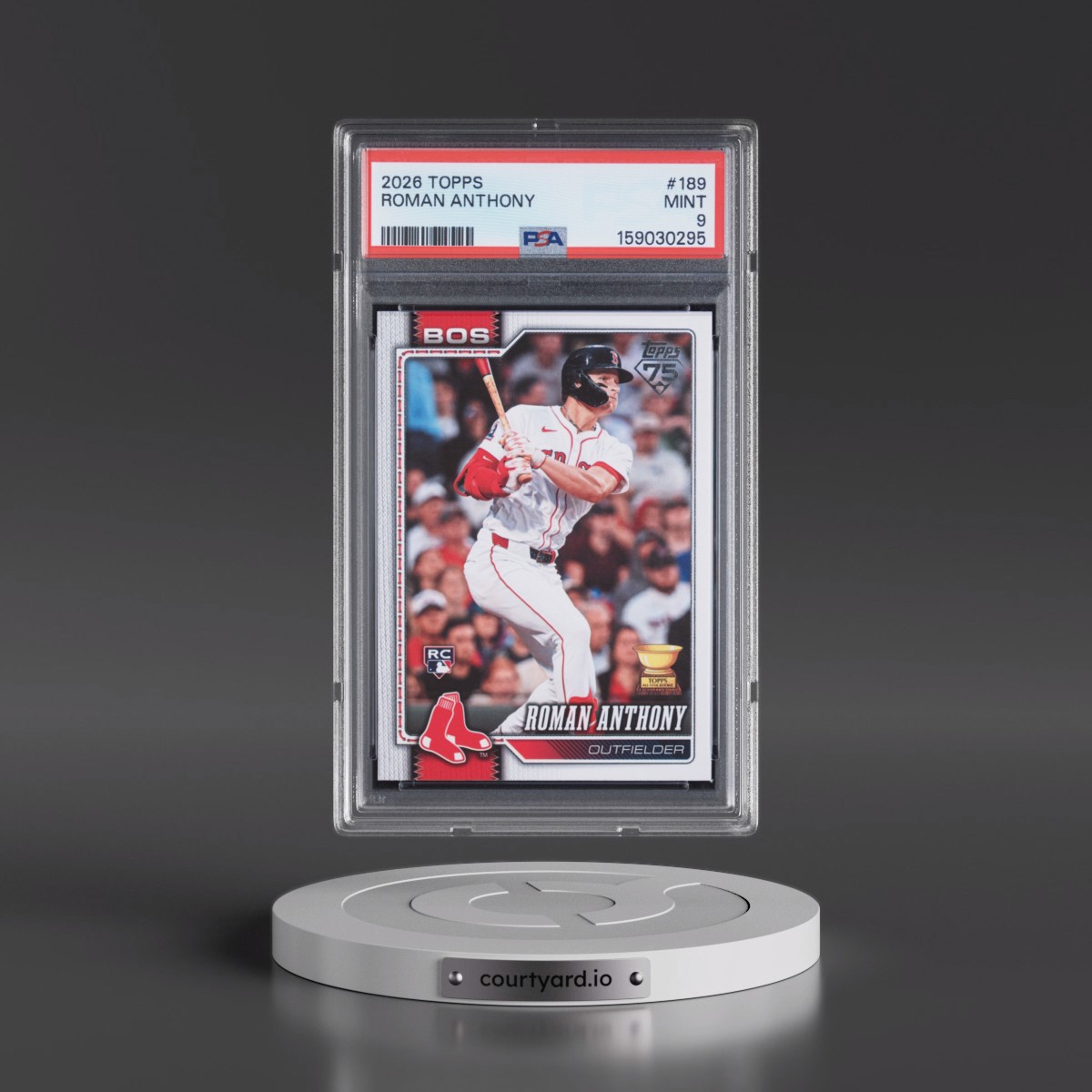 2026 Topps #189 Roman Anthony (PSA 9 MINT)