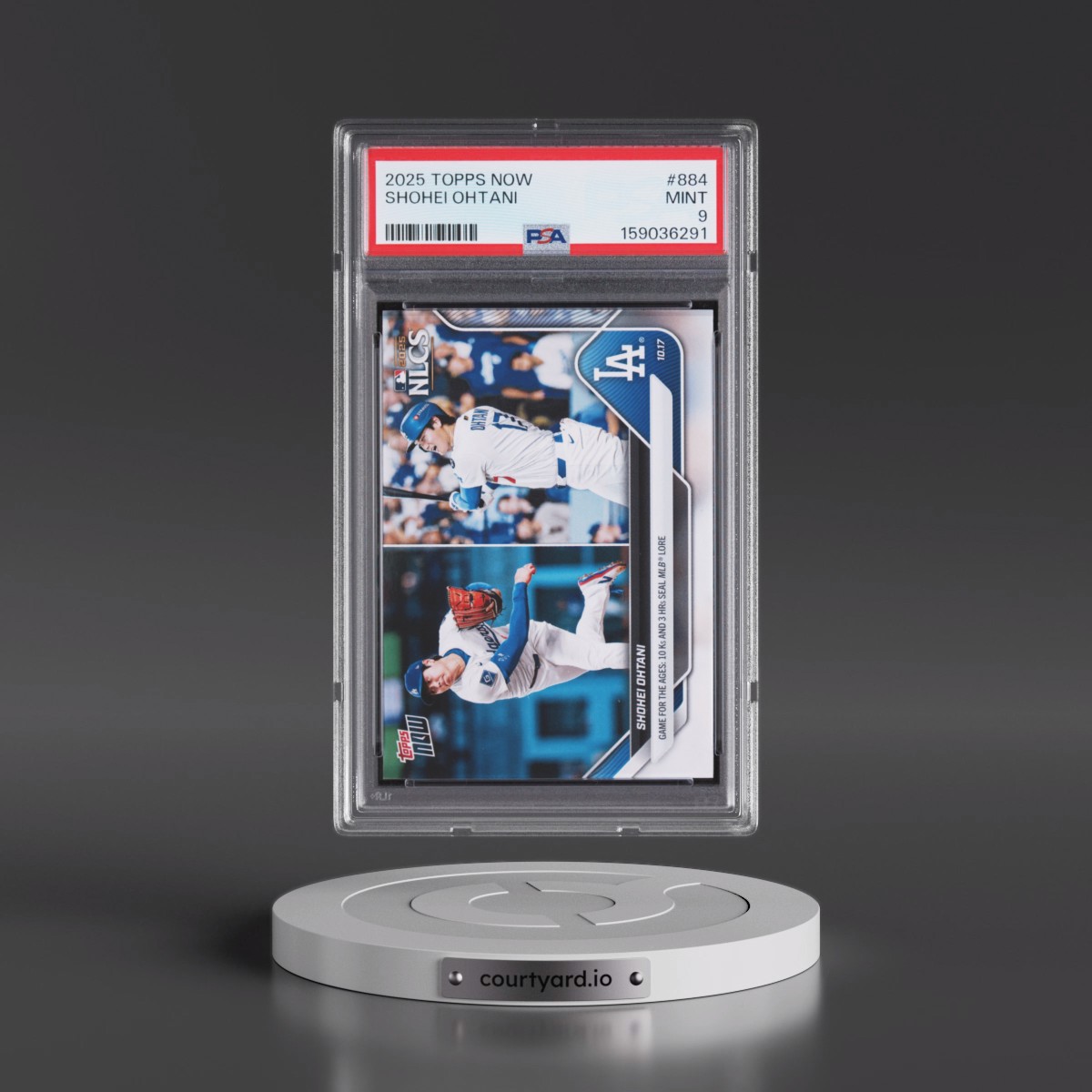 2025 Topps Now #884 Shohei Ohtani (PSA 9 MINT)