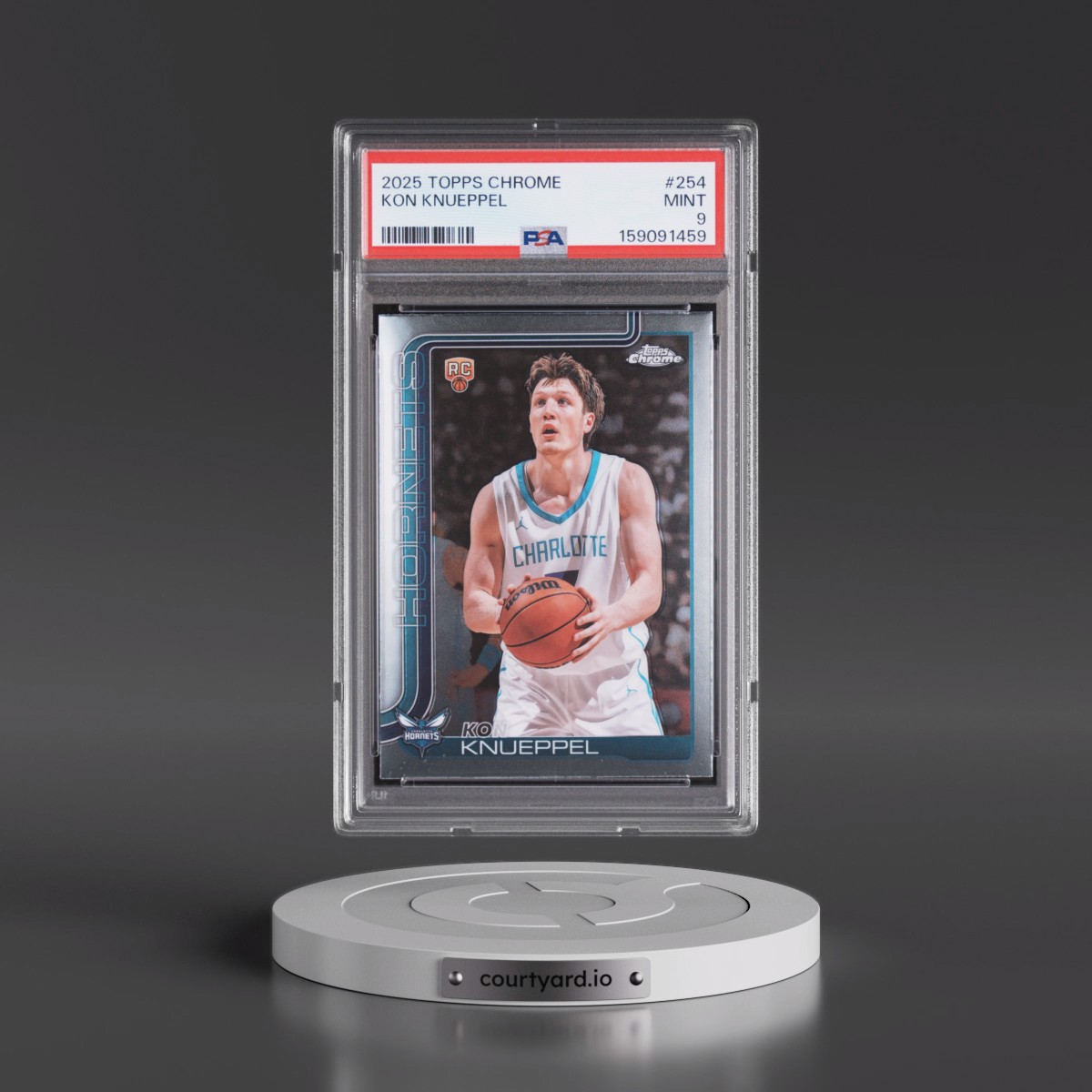 2025 Topps Chrome #254 Kon Knueppel (PSA 9 MINT)