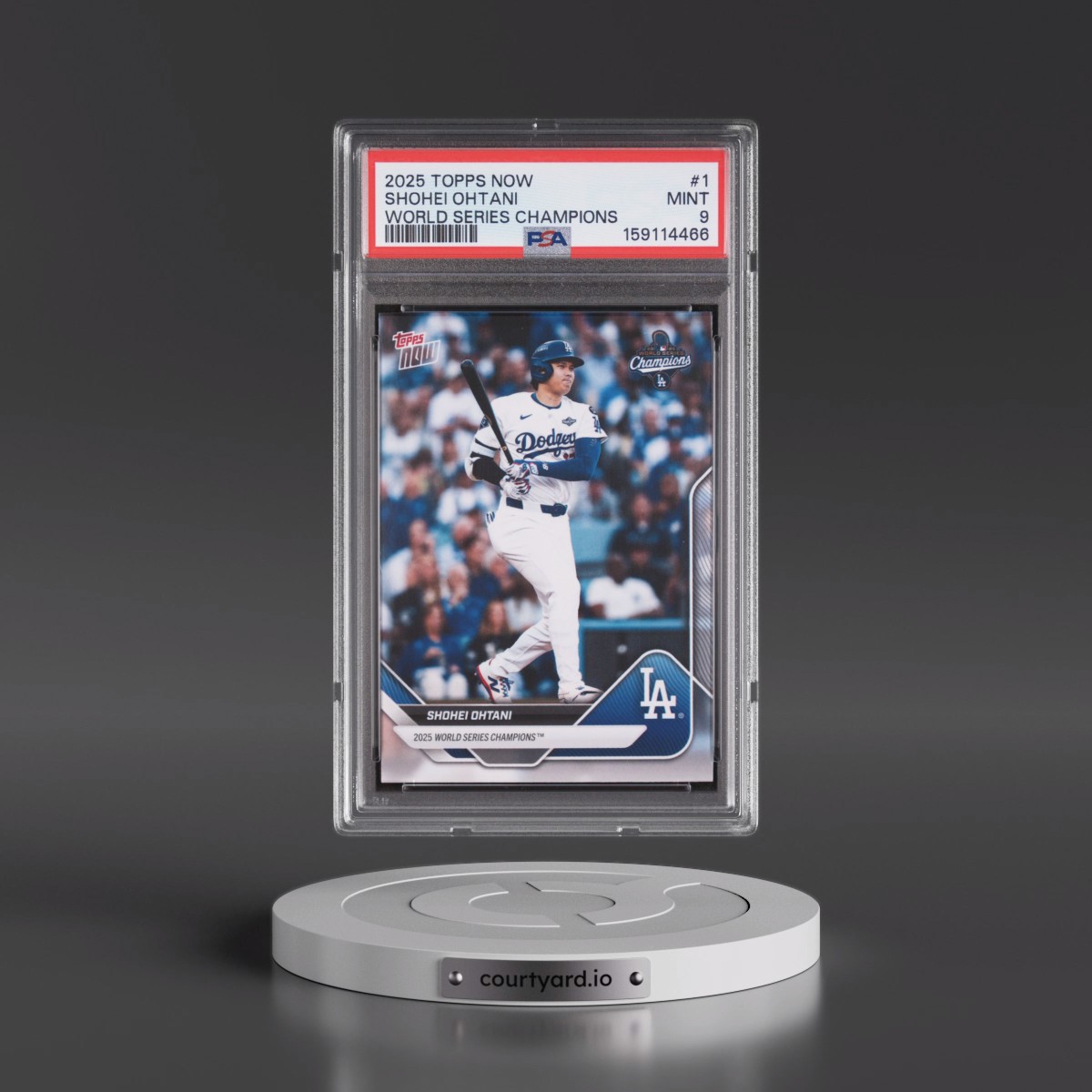 2025 Topps Now los Angeles Dodgers World Series Champions #1 Shohei Ohtani (PSA 9 MINT)