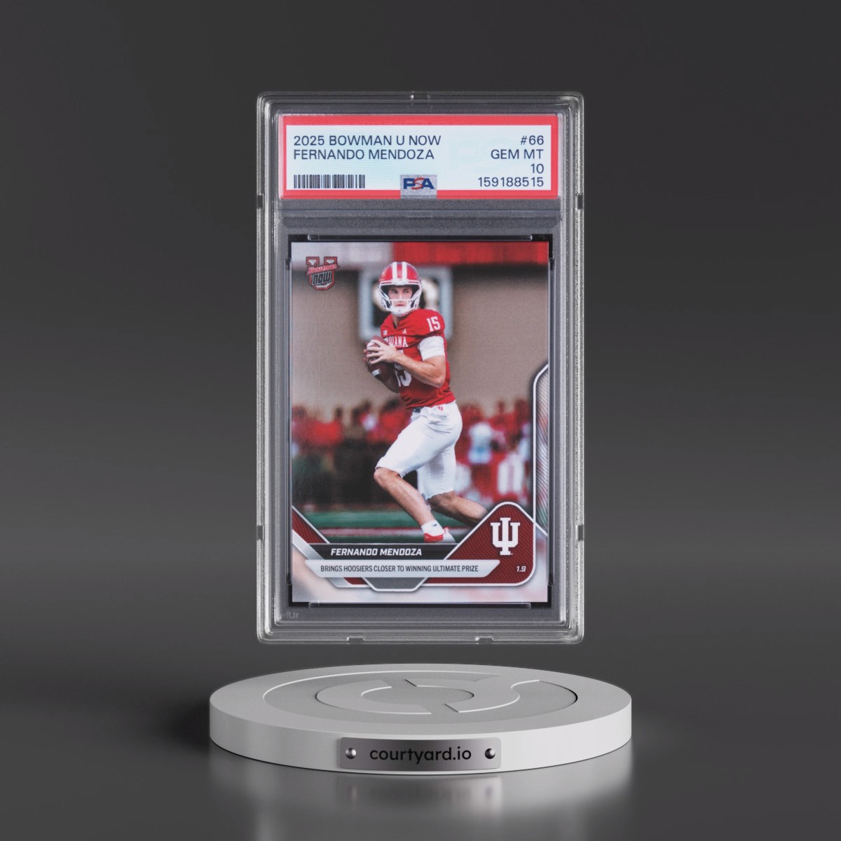 2025 Bowman U Now #66 Fernando Mendoza (PSA 10 GEM MINT)
