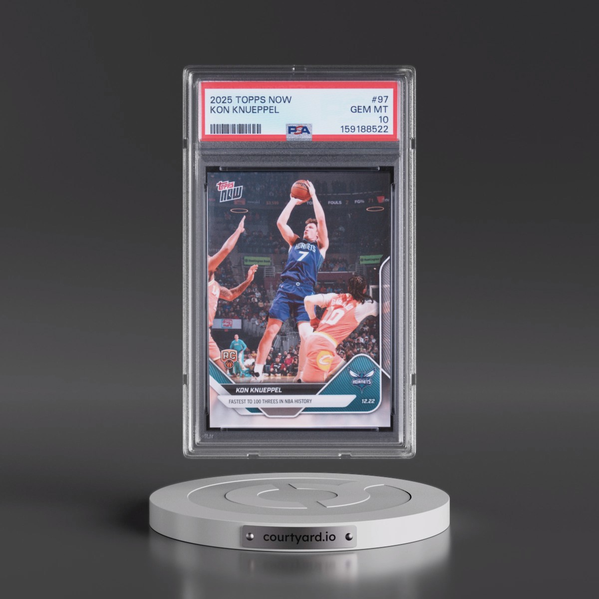 2025 Topps Now #97 Kon Knueppel (PSA 10 GEM MINT)