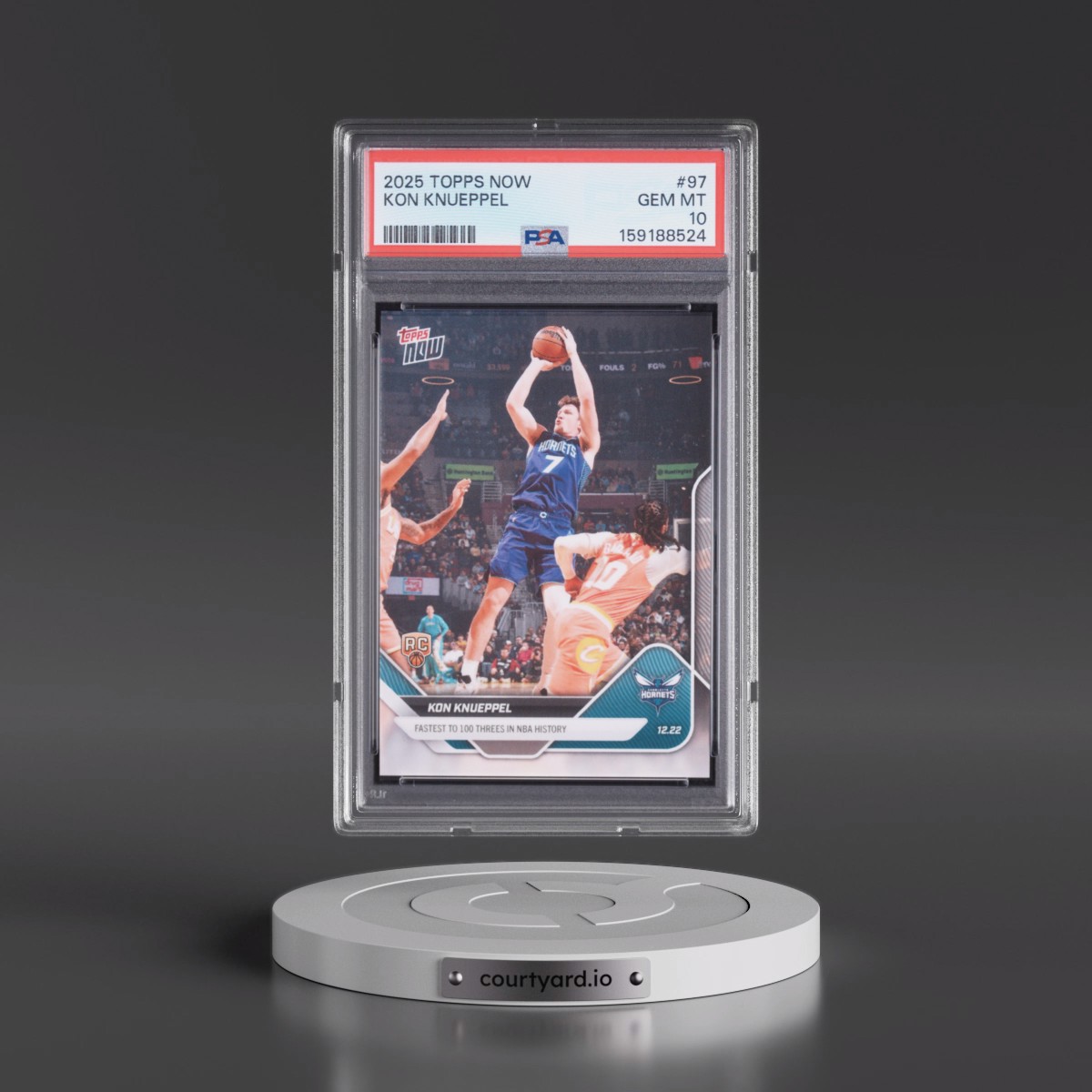 2025 Topps Now #97 Kon Knueppel (PSA 10 GEM MINT)