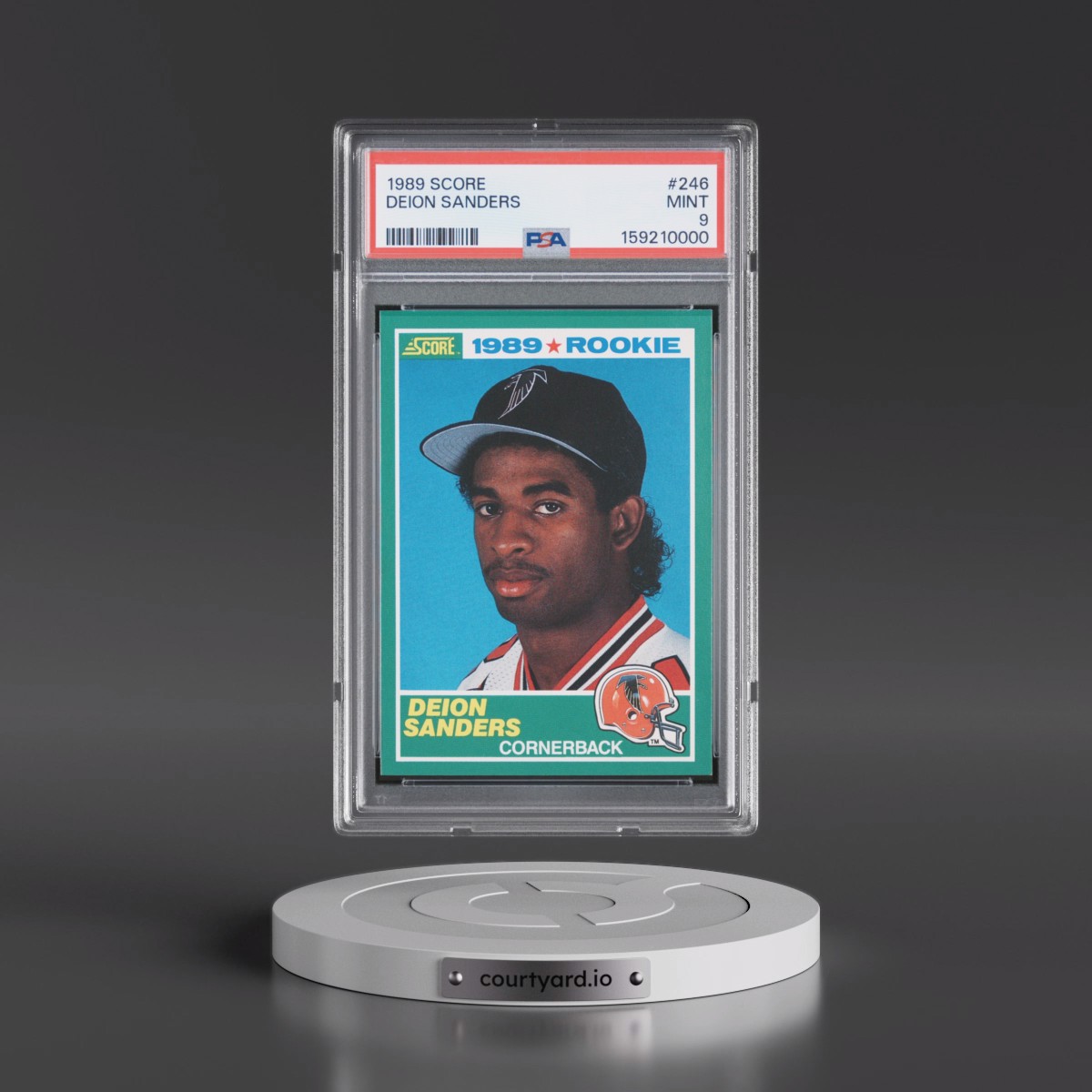 1989 Score #246 Deion Sanders (PSA 9 MINT)