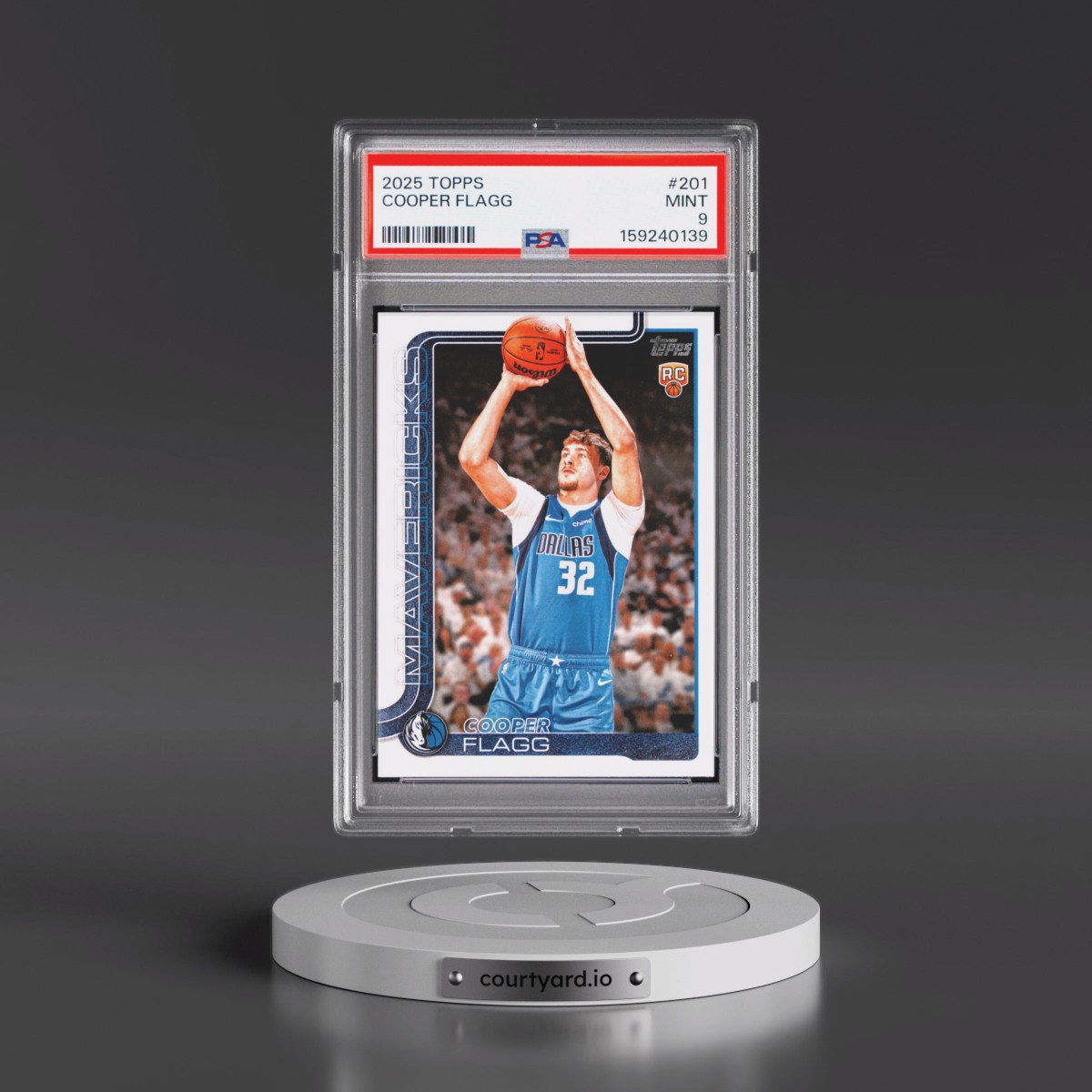2025 Topps #201 Cooper Flagg (PSA 9 MINT)
