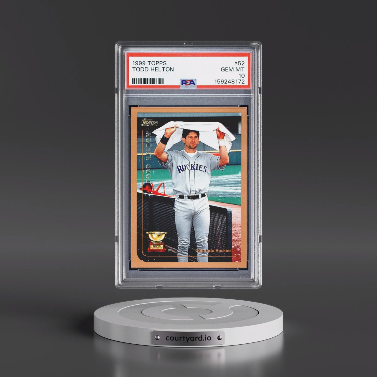 1999 Topps #52 Todd Helton (PSA 10 GEM MINT)